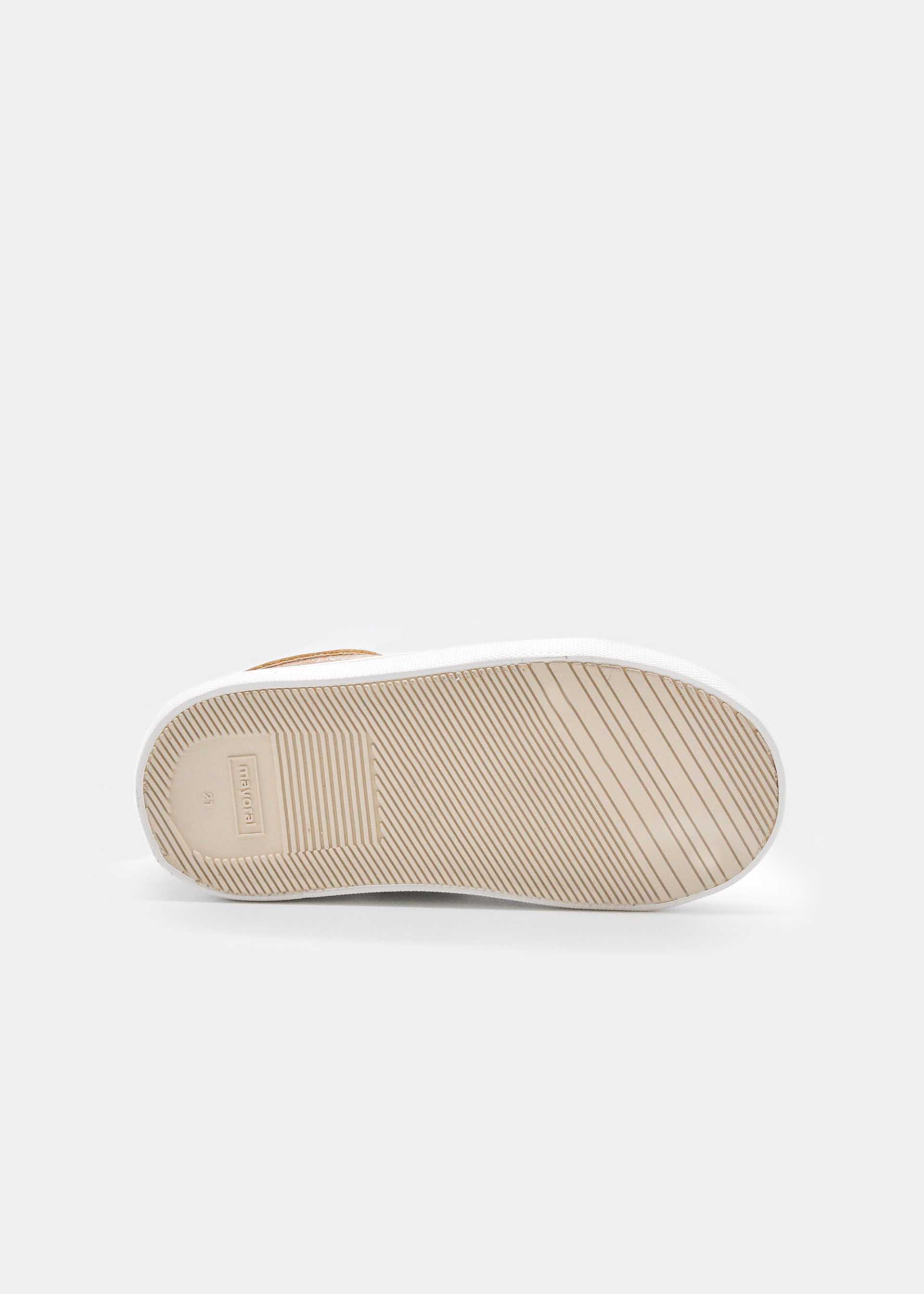 Glitter baby trainers