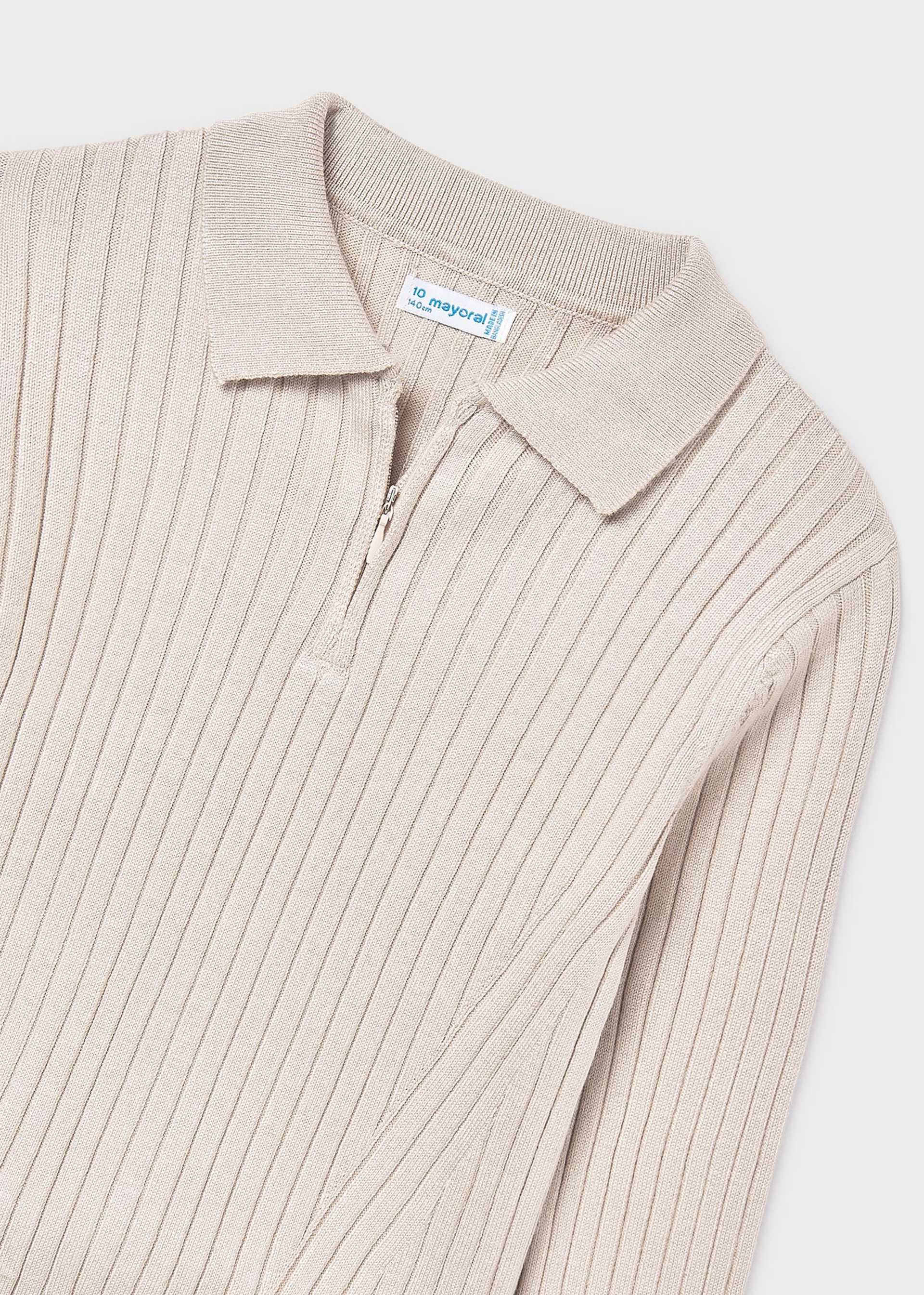 Girl Knit Polo Shirt