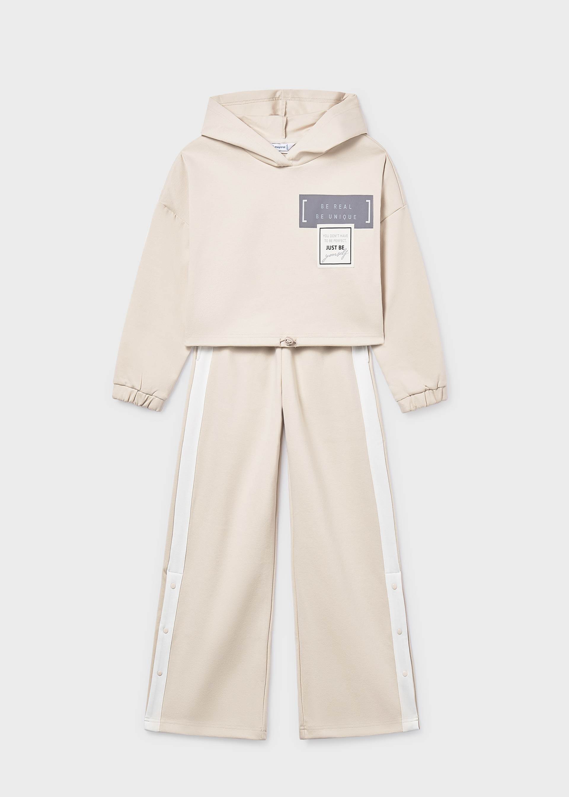 Girls banded tracksuit