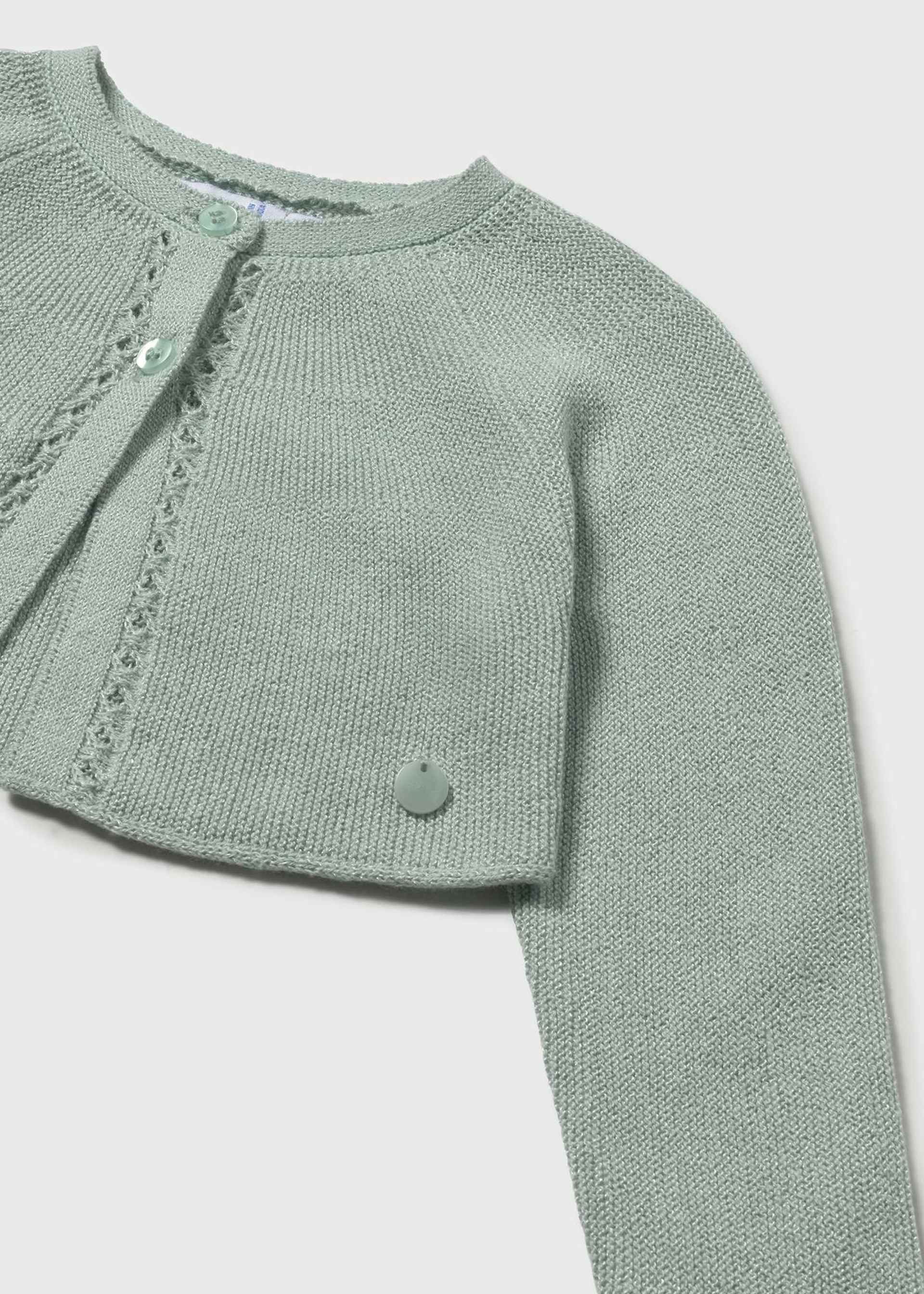 Baby basic knitted cardigan