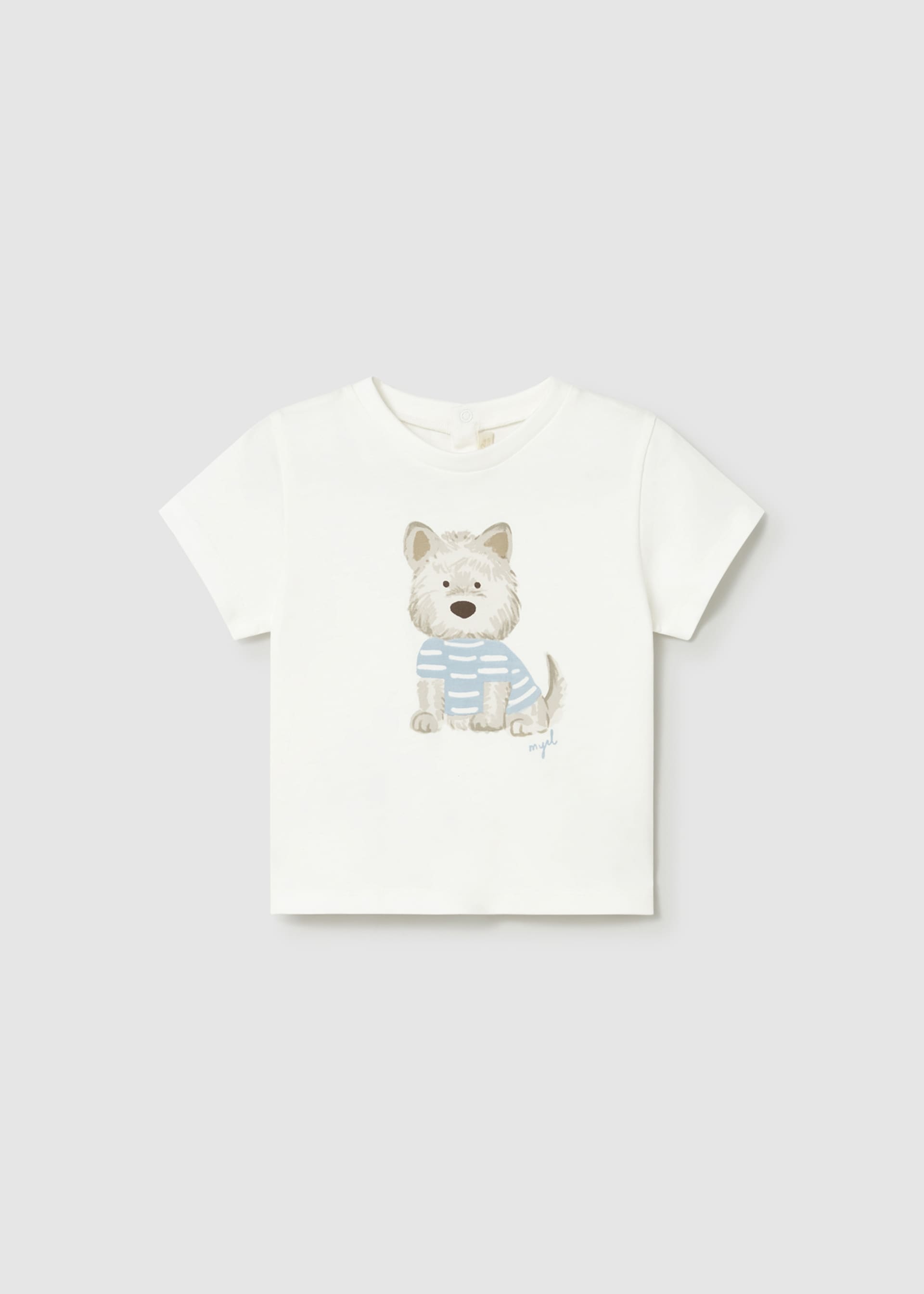 Playera perrito bebé