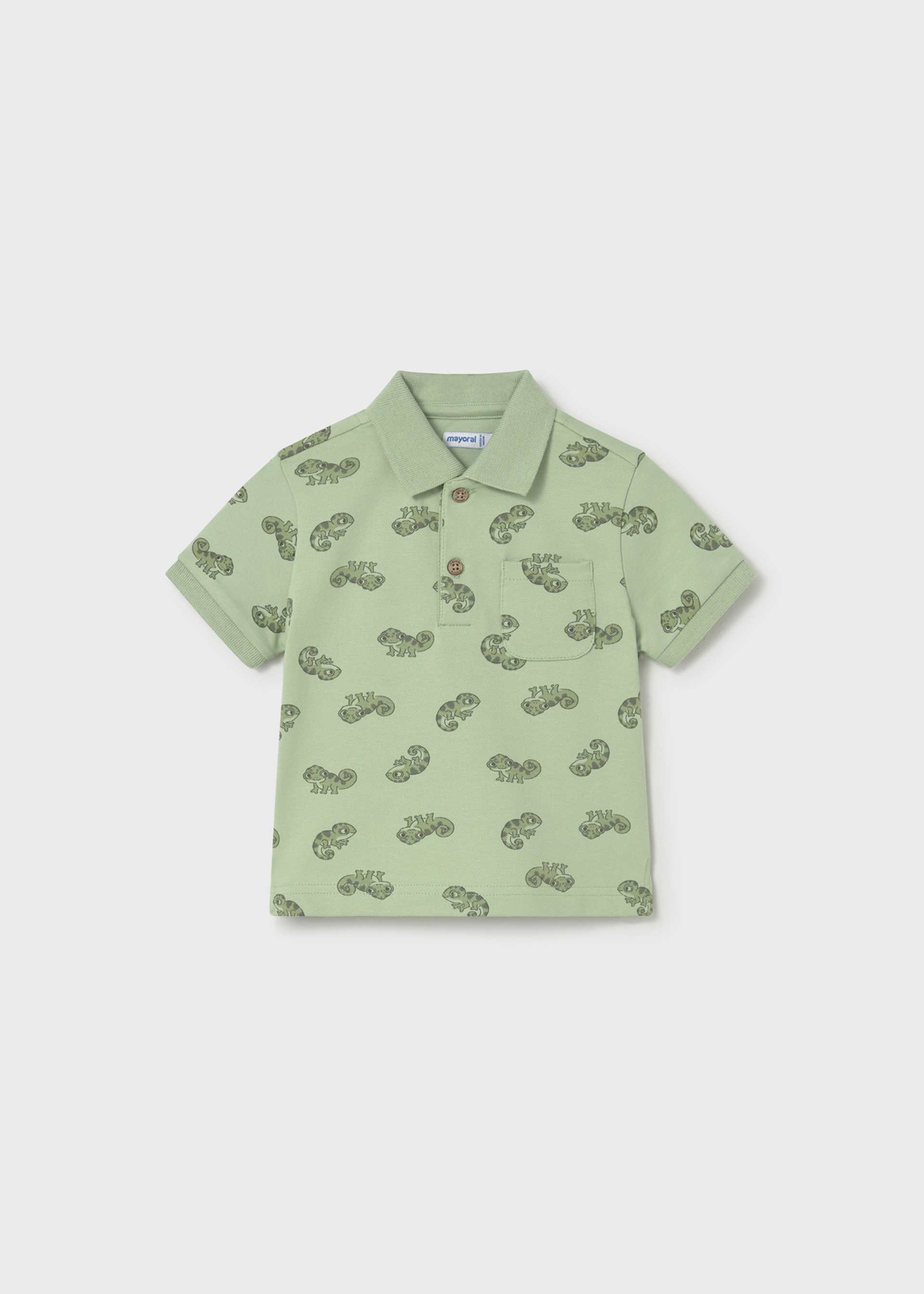 Baby Boy Printed Polo Shirt