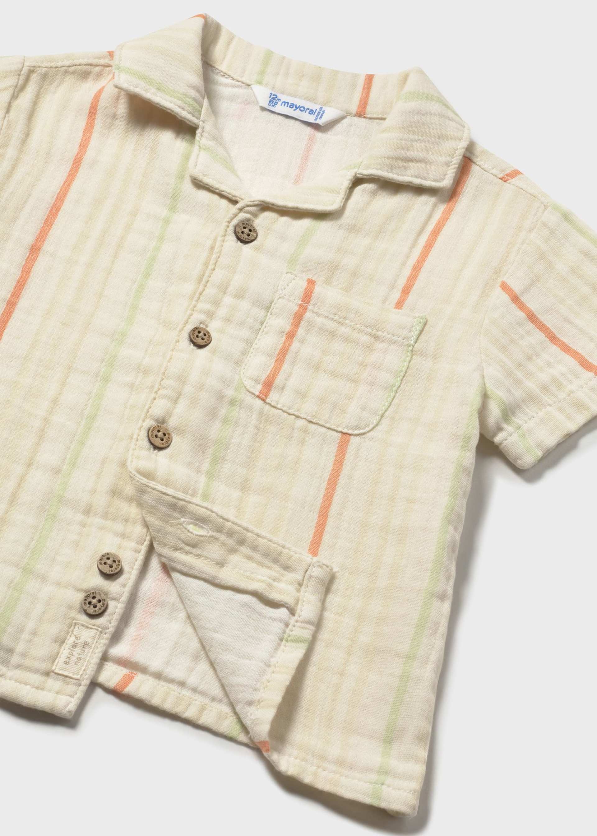 Camisa bambula bebé