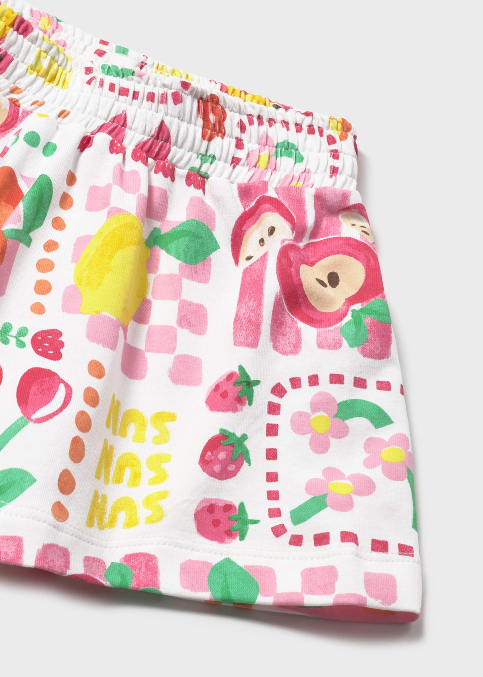 Calções estampado bebé
