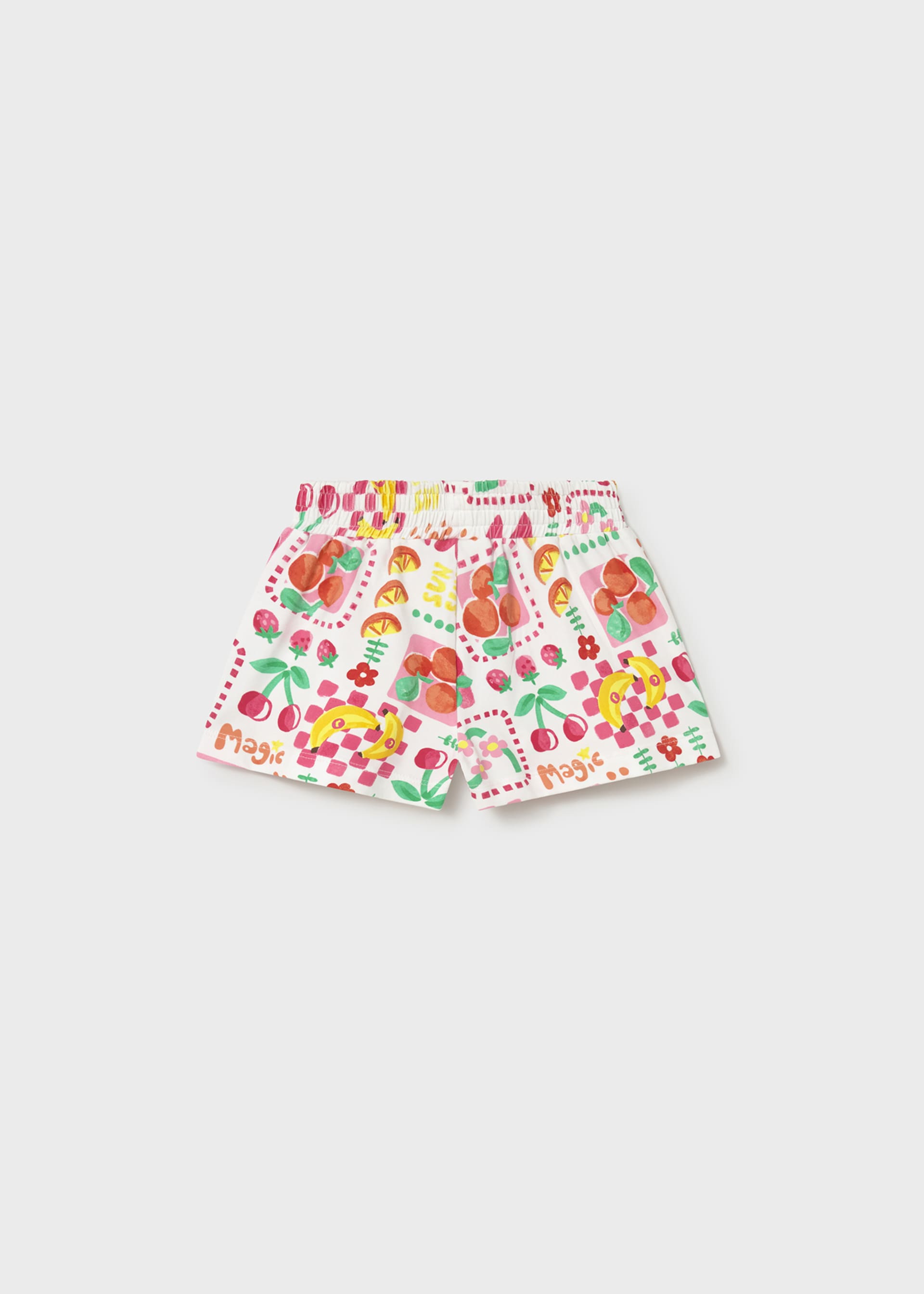 Short en maille imprimée bébé