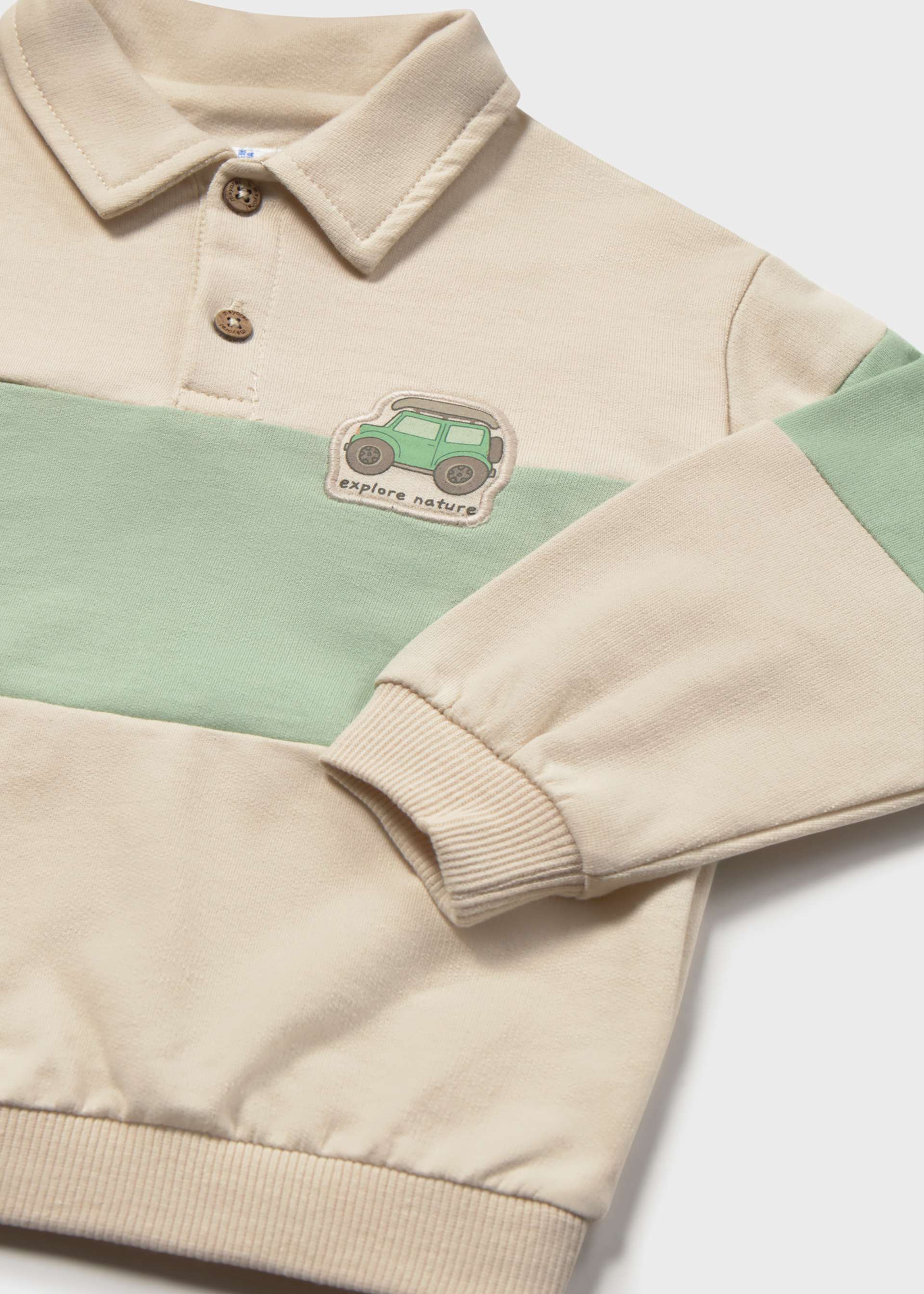 Bluza w paski dla niemowlęcia