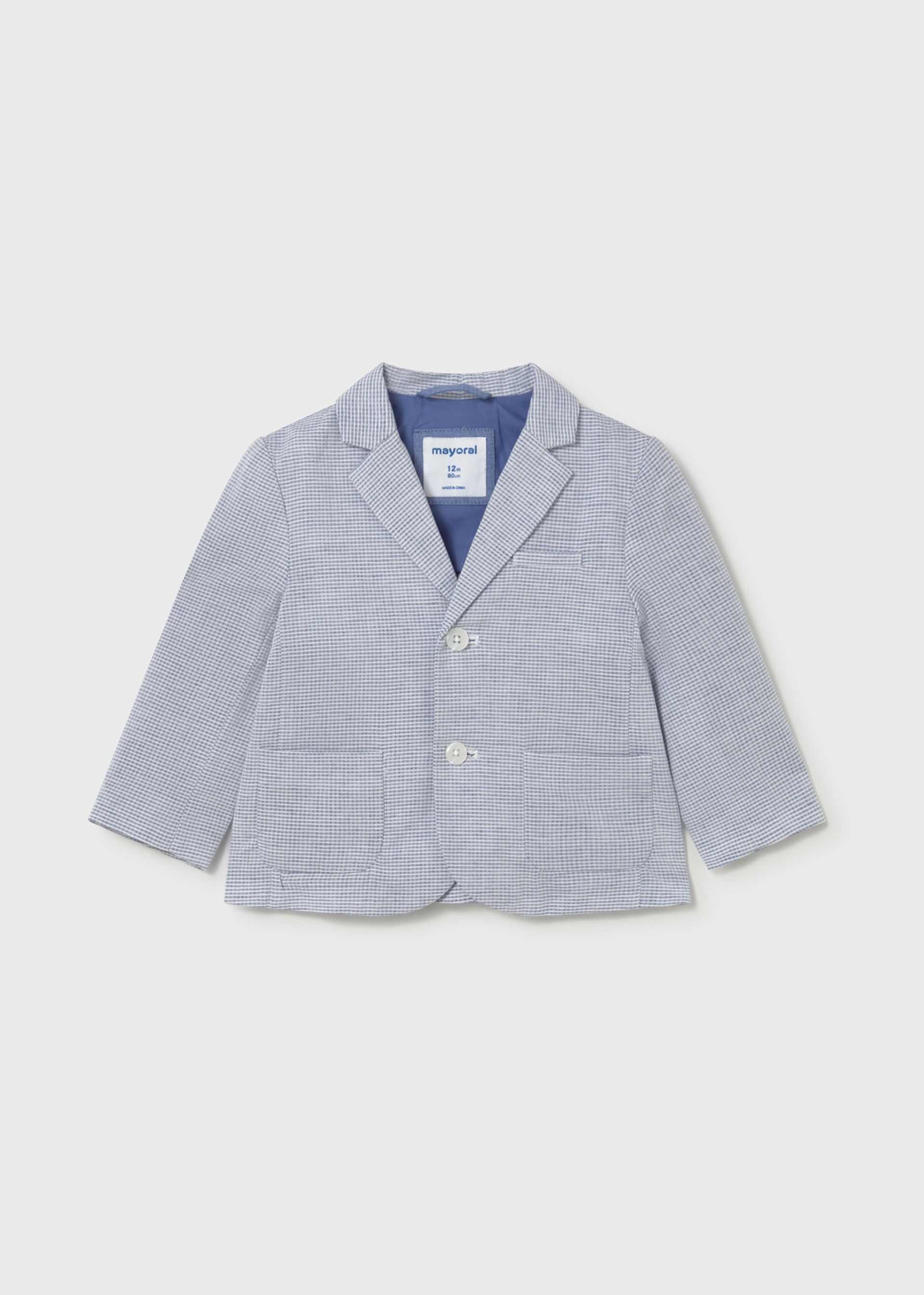 Blazer mit Leinenanteil Baby