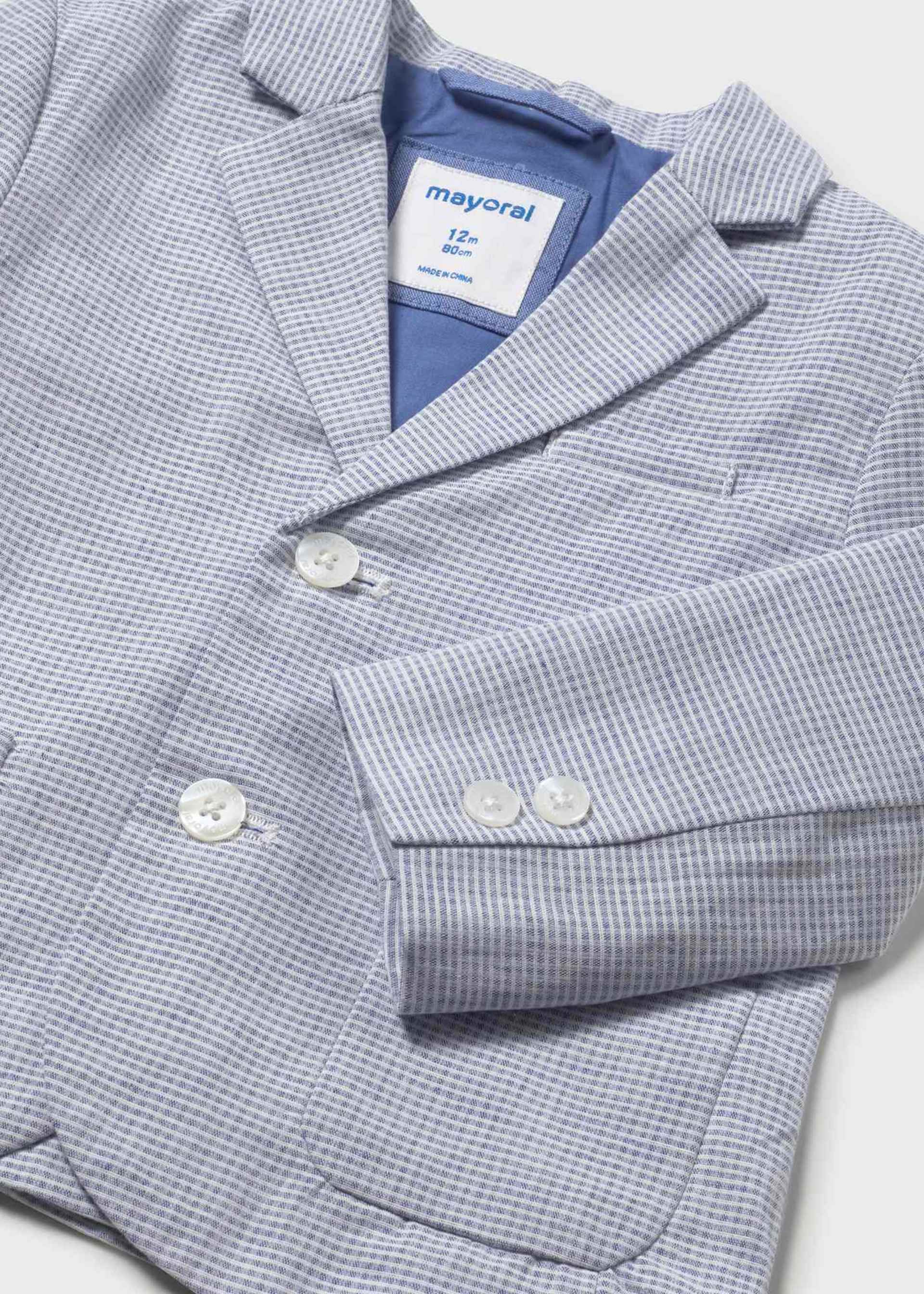 Marynarka z lnem dla niemowlęcia