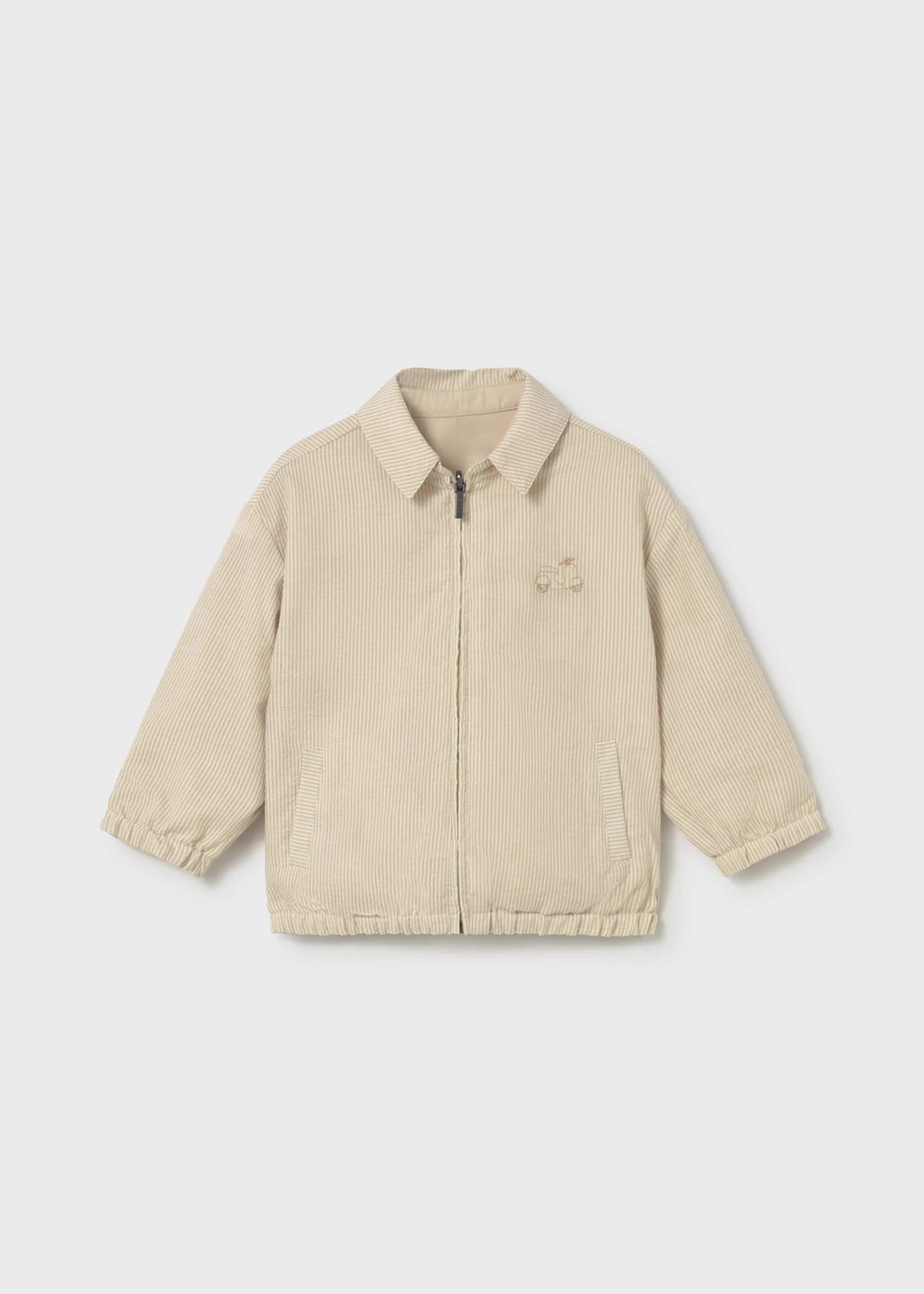 Parka reversível elegante bebé