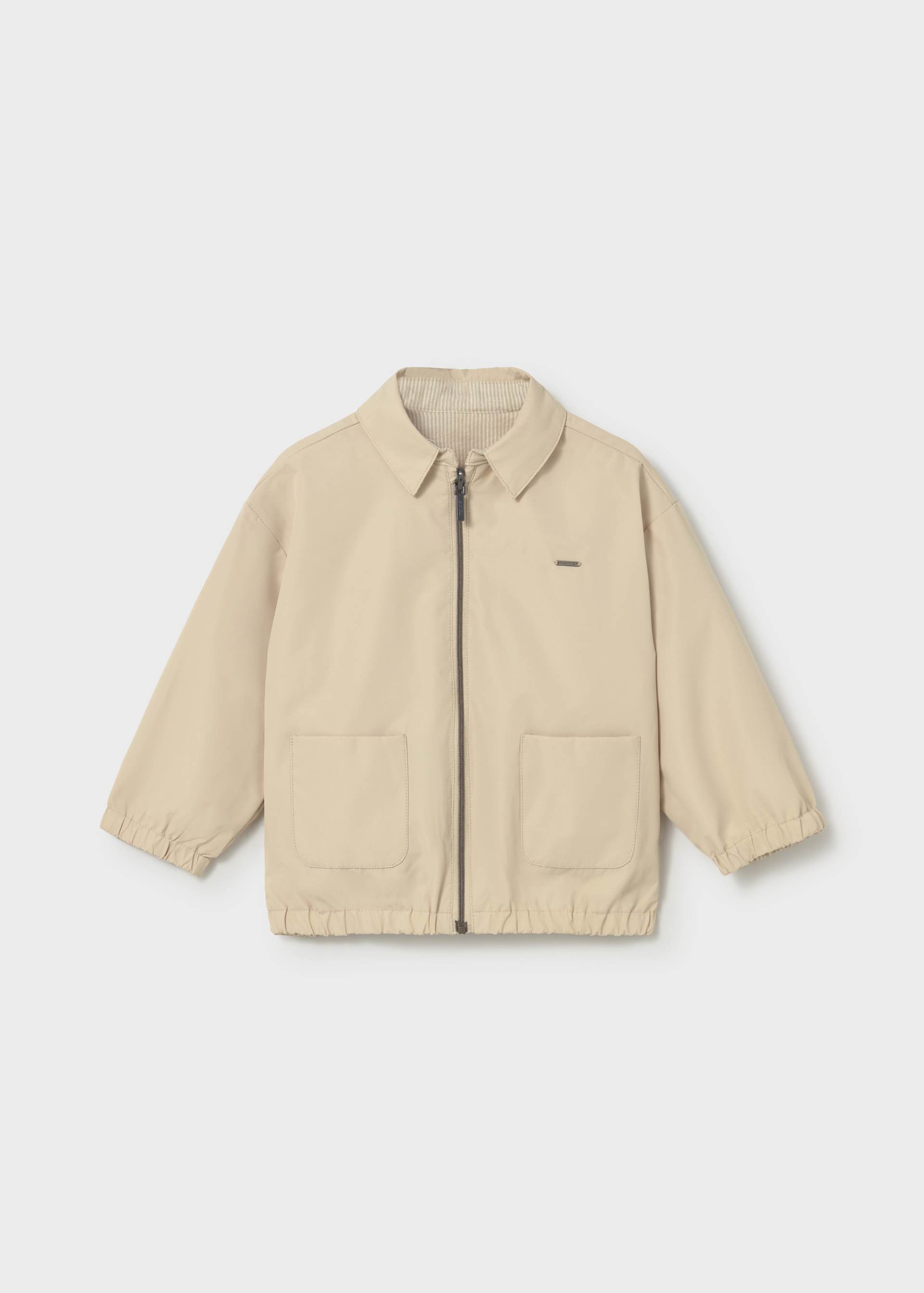 Parka reversível elegante bebé