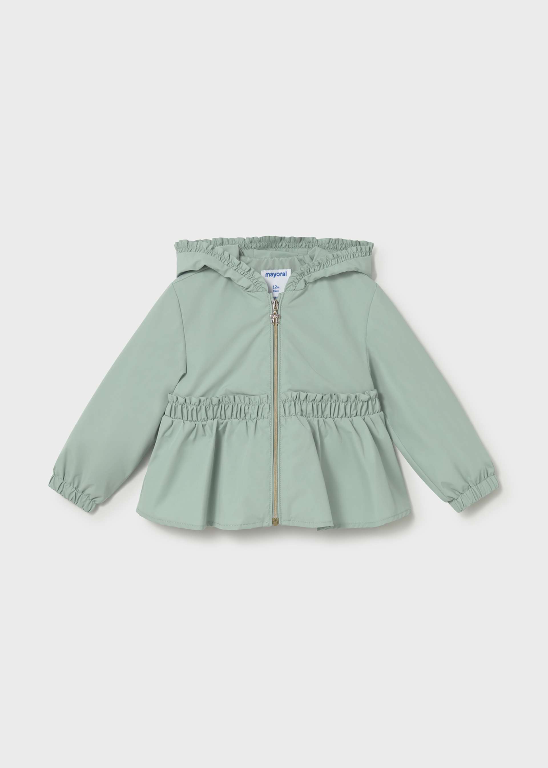 Veste coupe-vent à capuche bébé