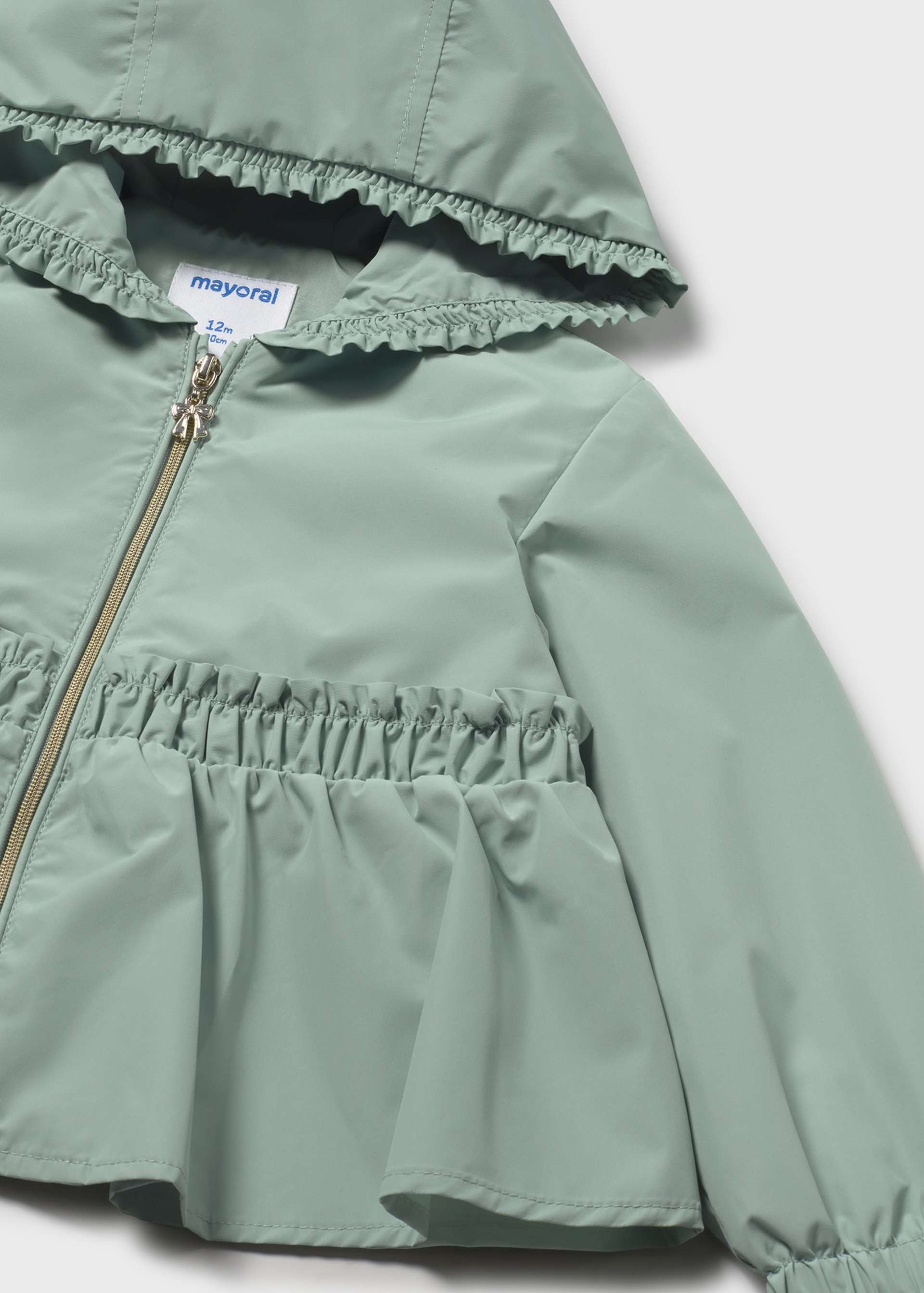 Veste coupe-vent à capuche bébé