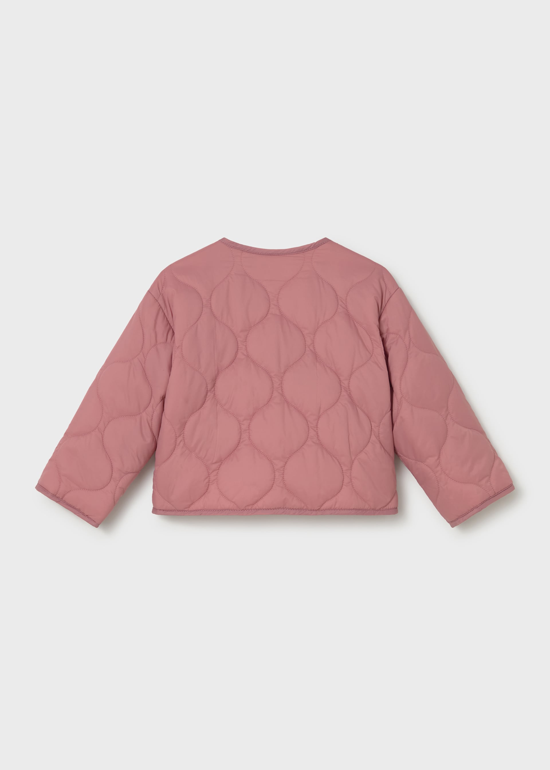 Baby Print Reversible Quilted Windbreaker