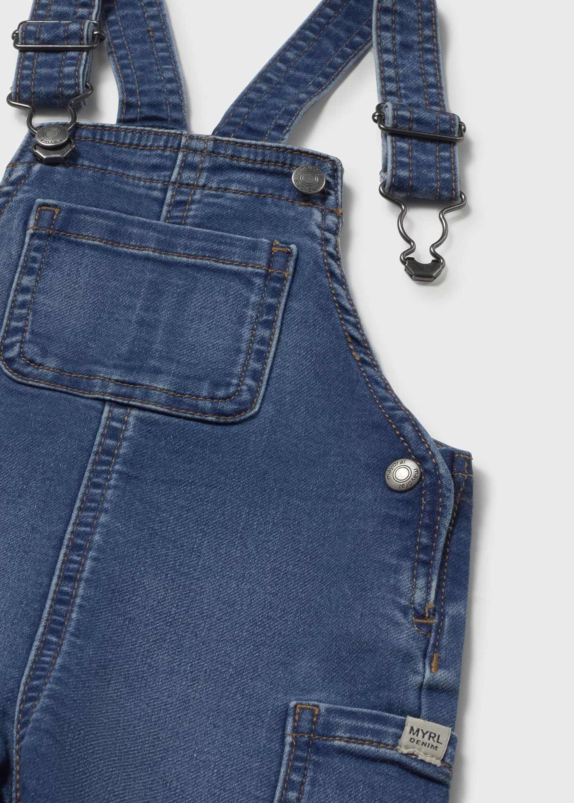 Salopette en denim bébé