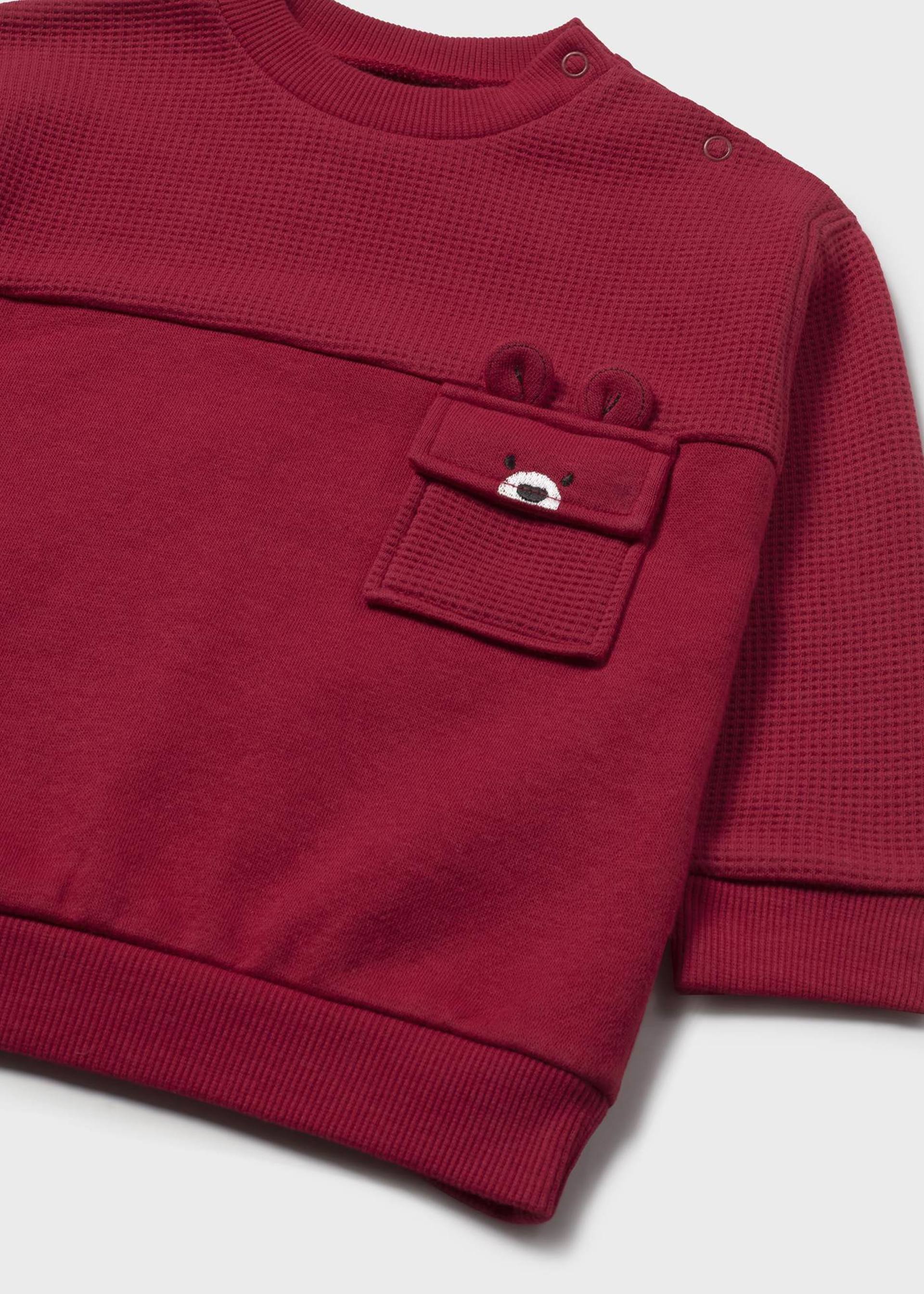 Baby structured sweatshirt