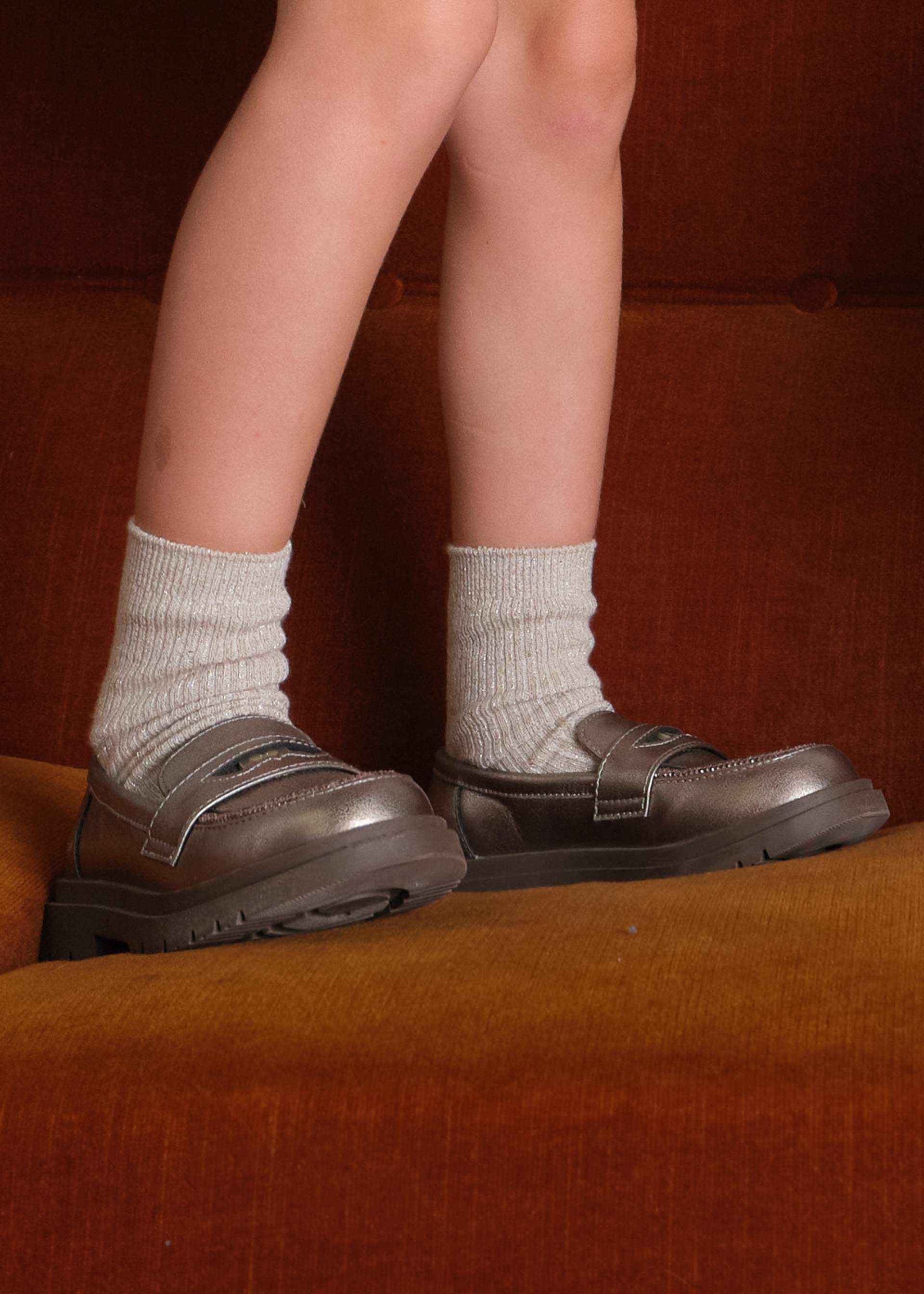 Girl Loafers With Chunky Sole