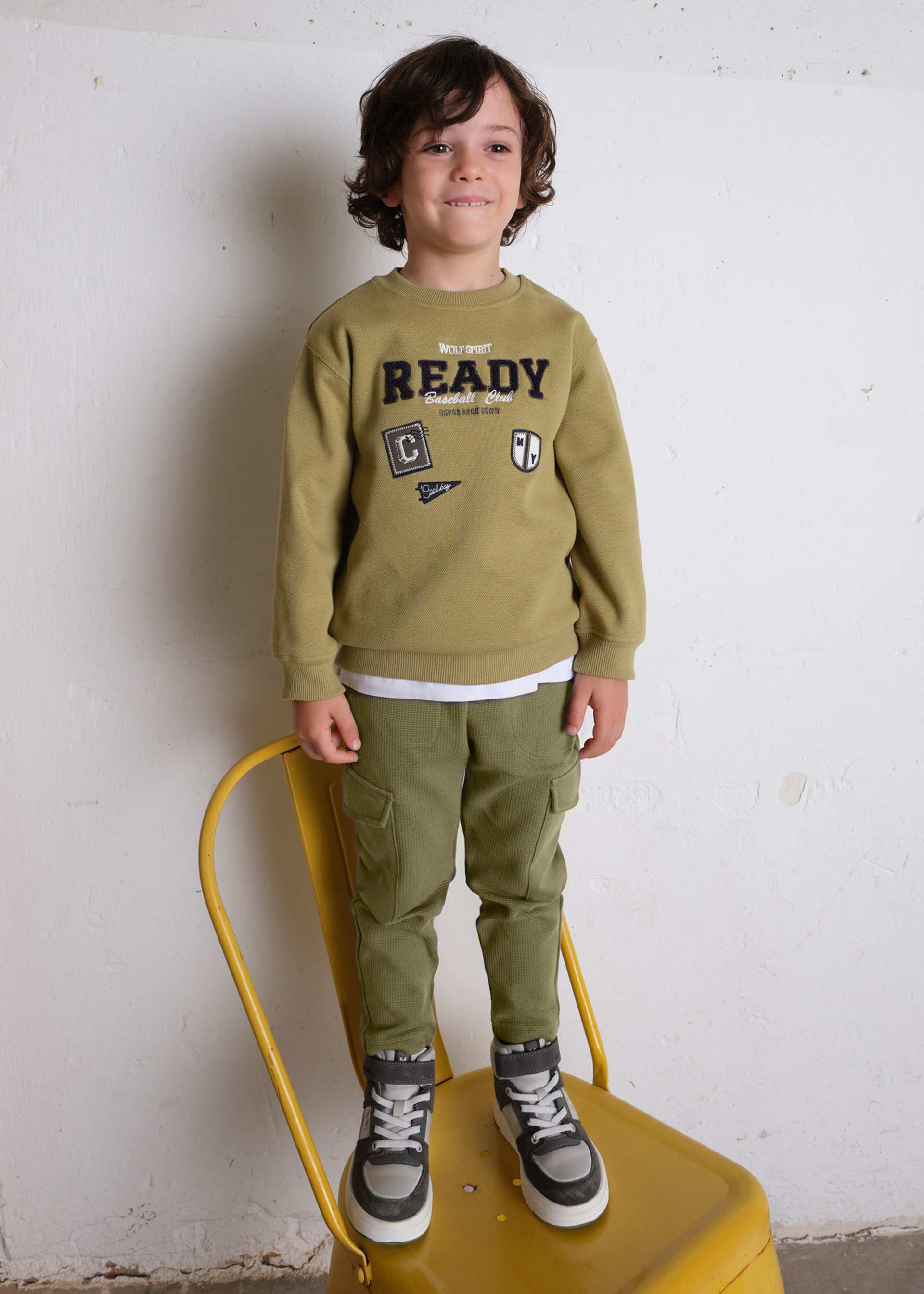 Cargo-Hose strukturiert Jungen