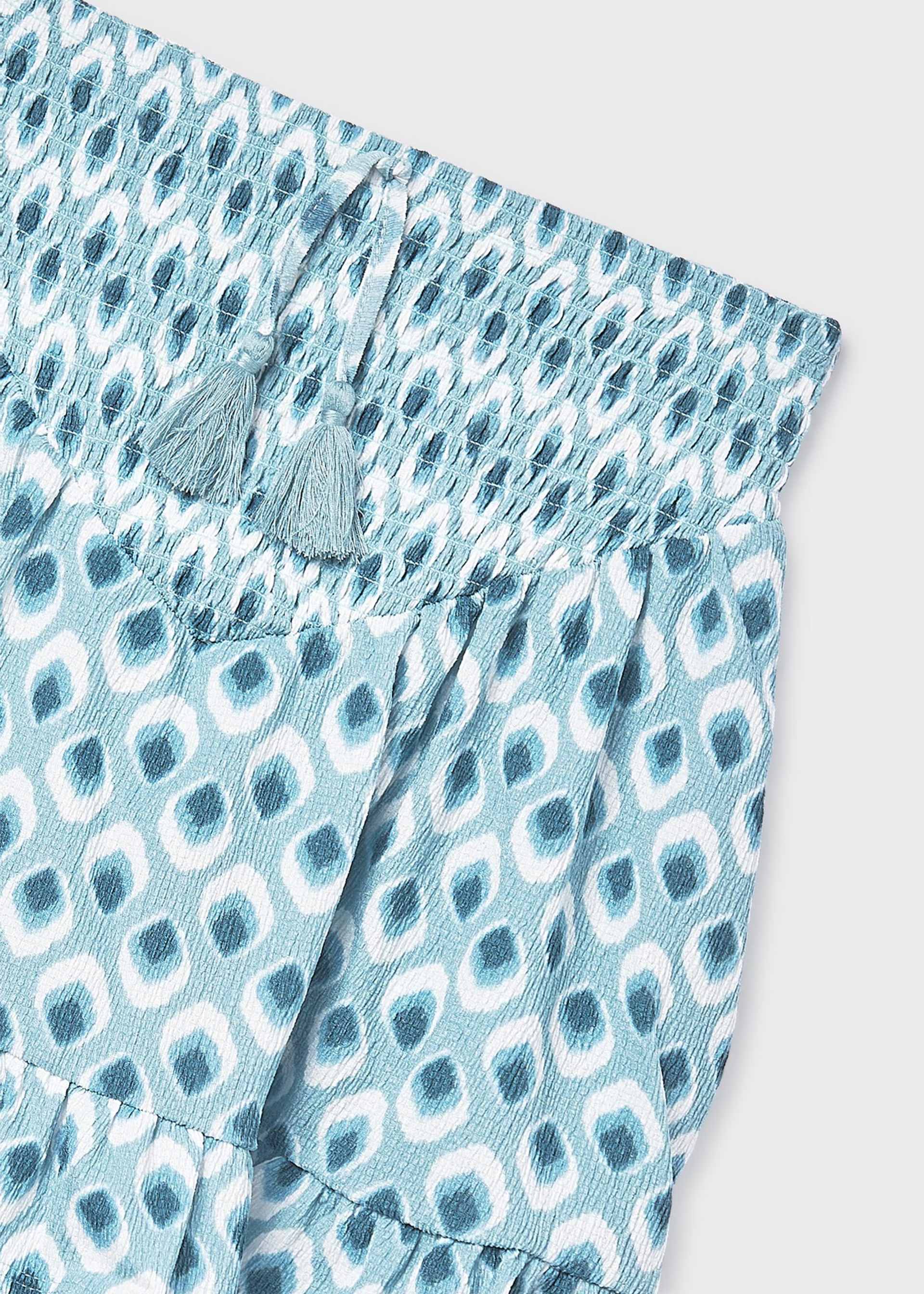 Girls' printed skirt