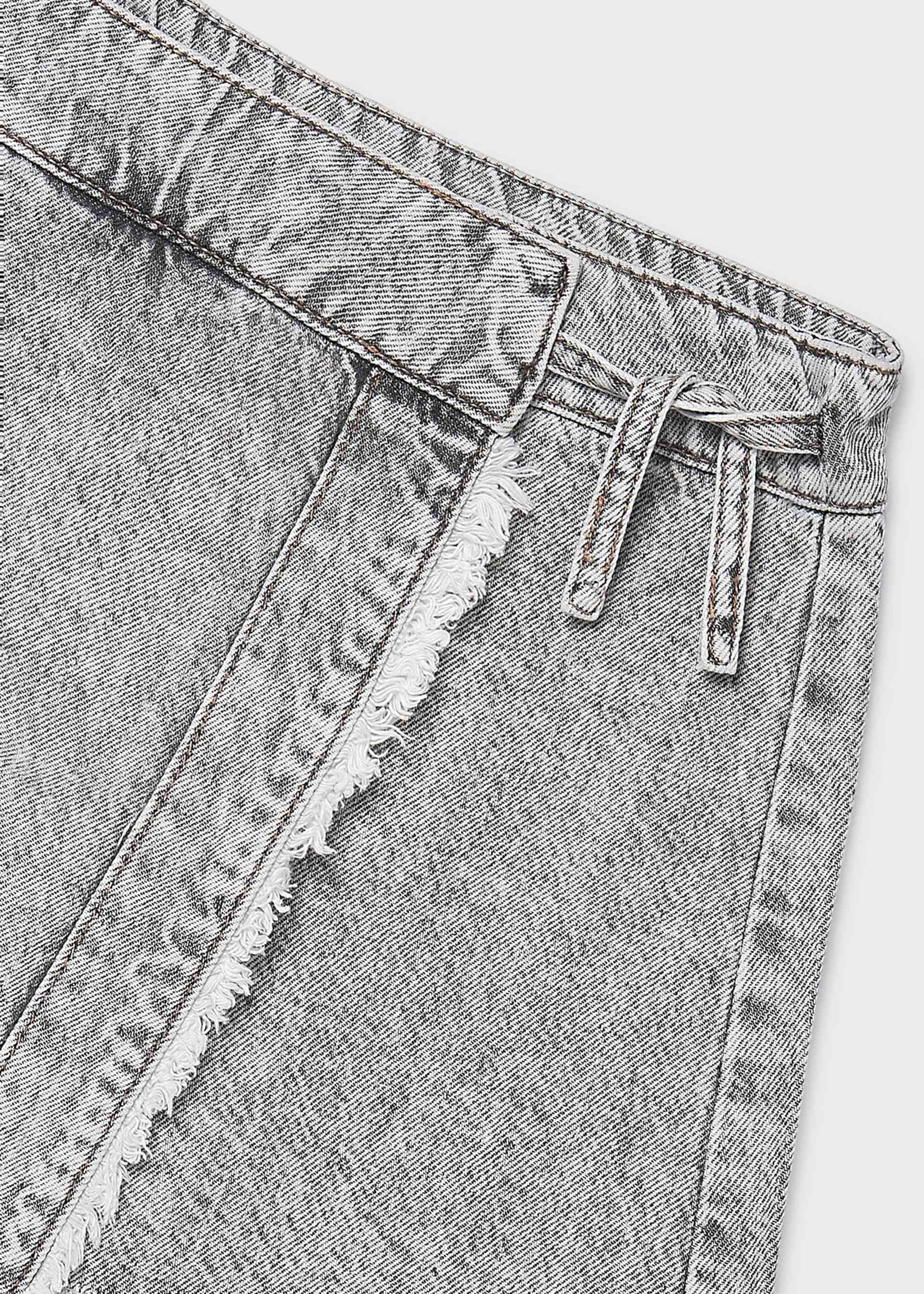 Gonna pantalone jeans ragazza