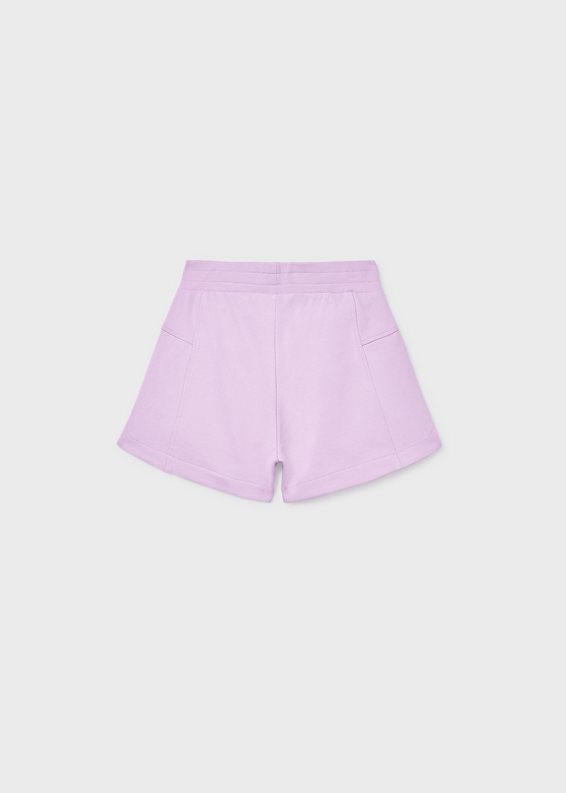 Girls basic tracksuit shorts