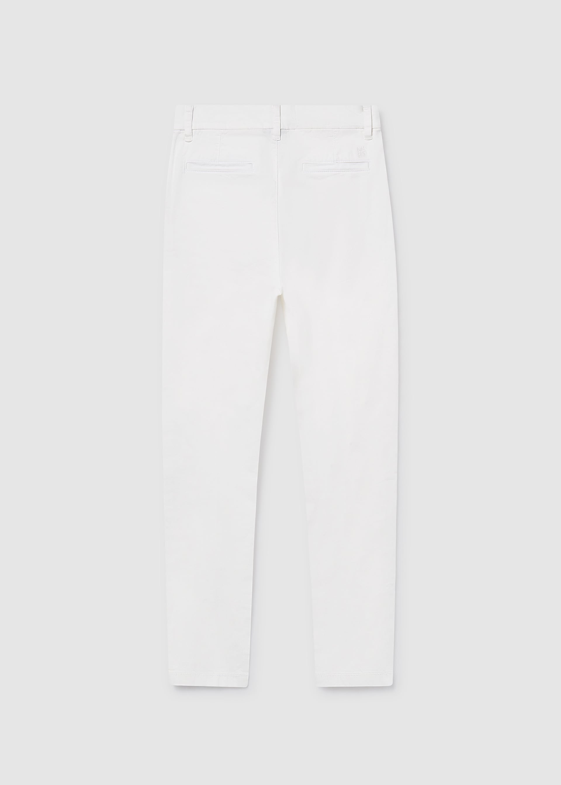 Lange Chinohose basic Jungen Teenager