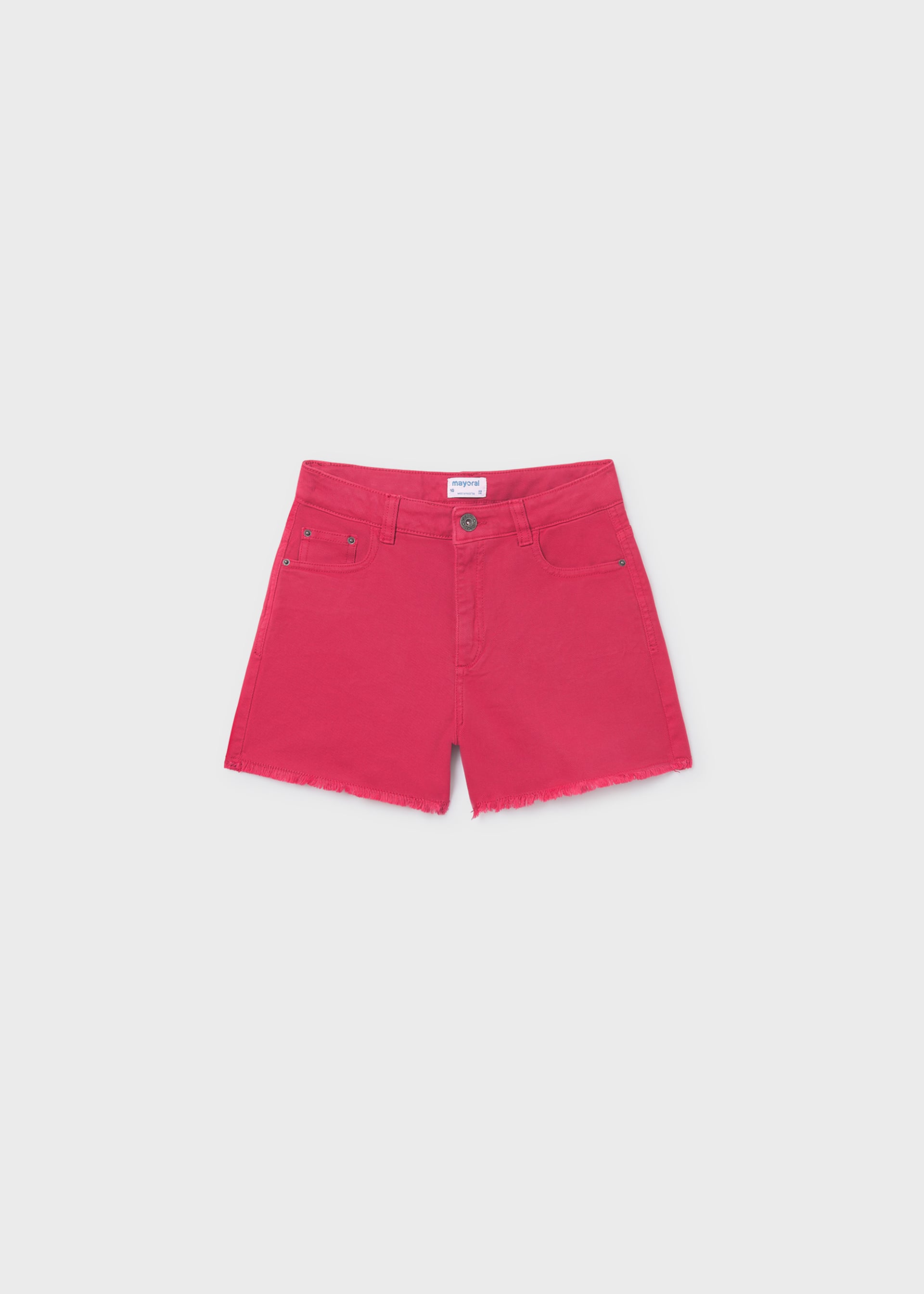 Pantalón corto sarga básico chica