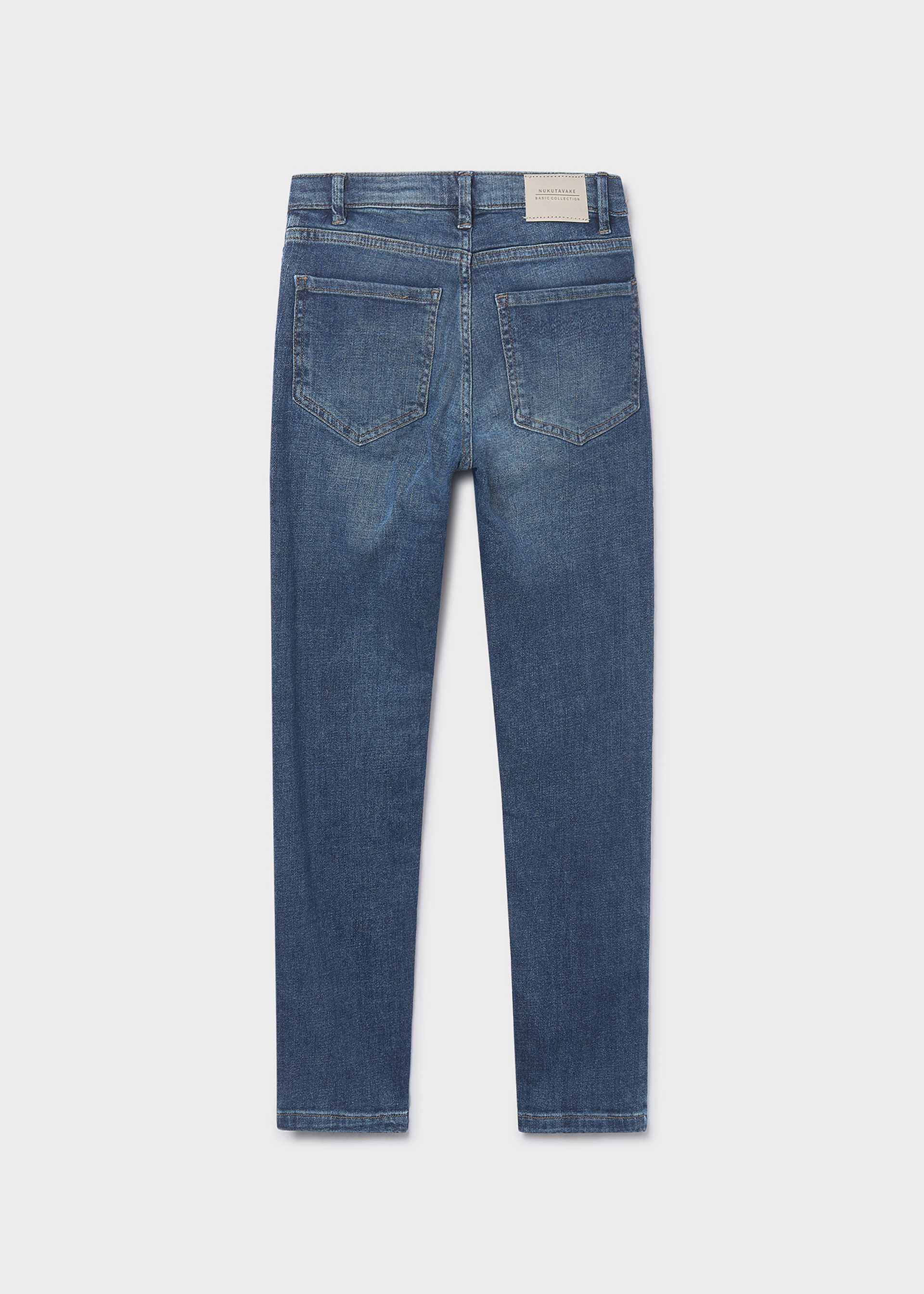 Spodnie jeansowe regular fit basic dla chłopca