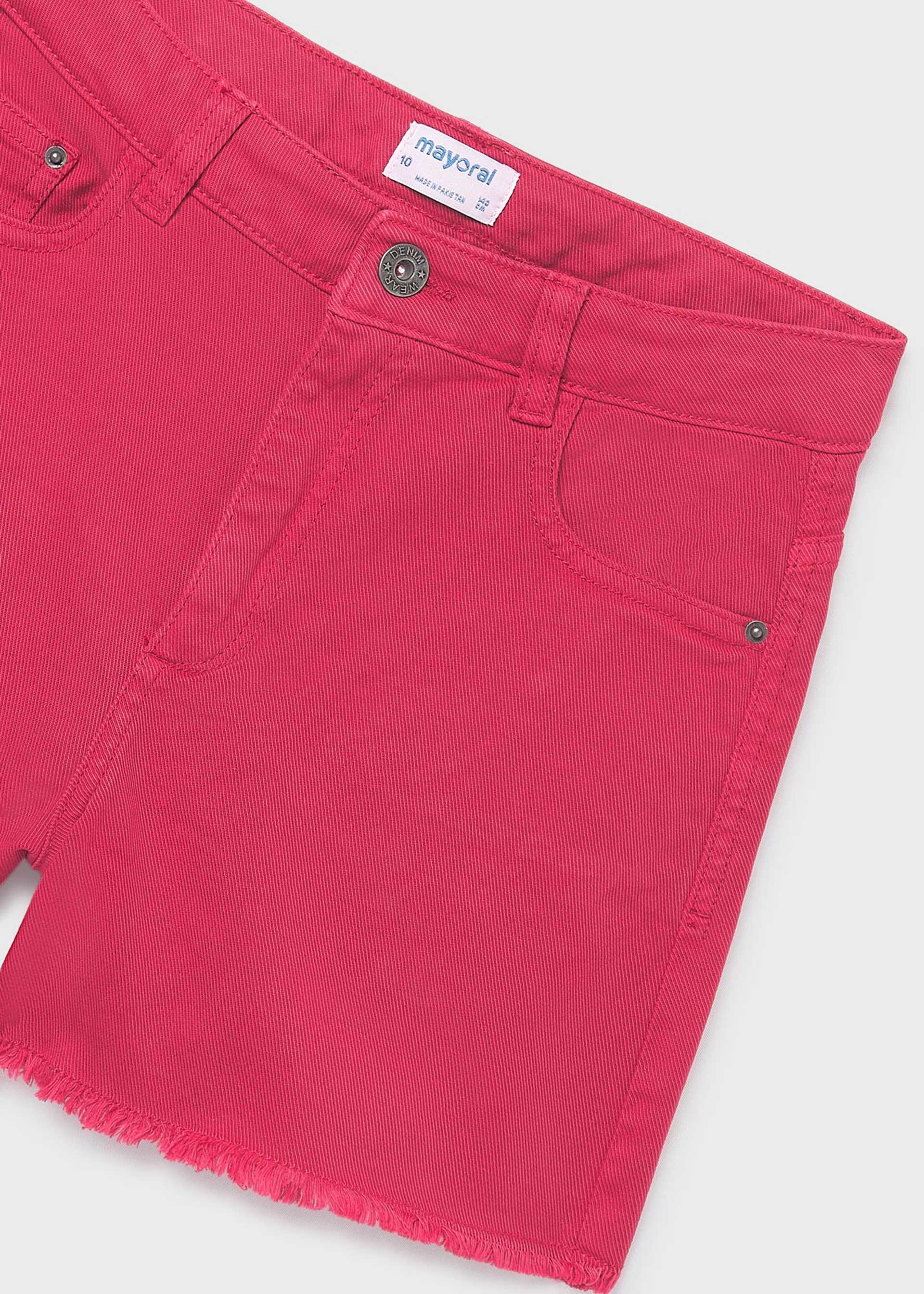 Girls basic twill shorts