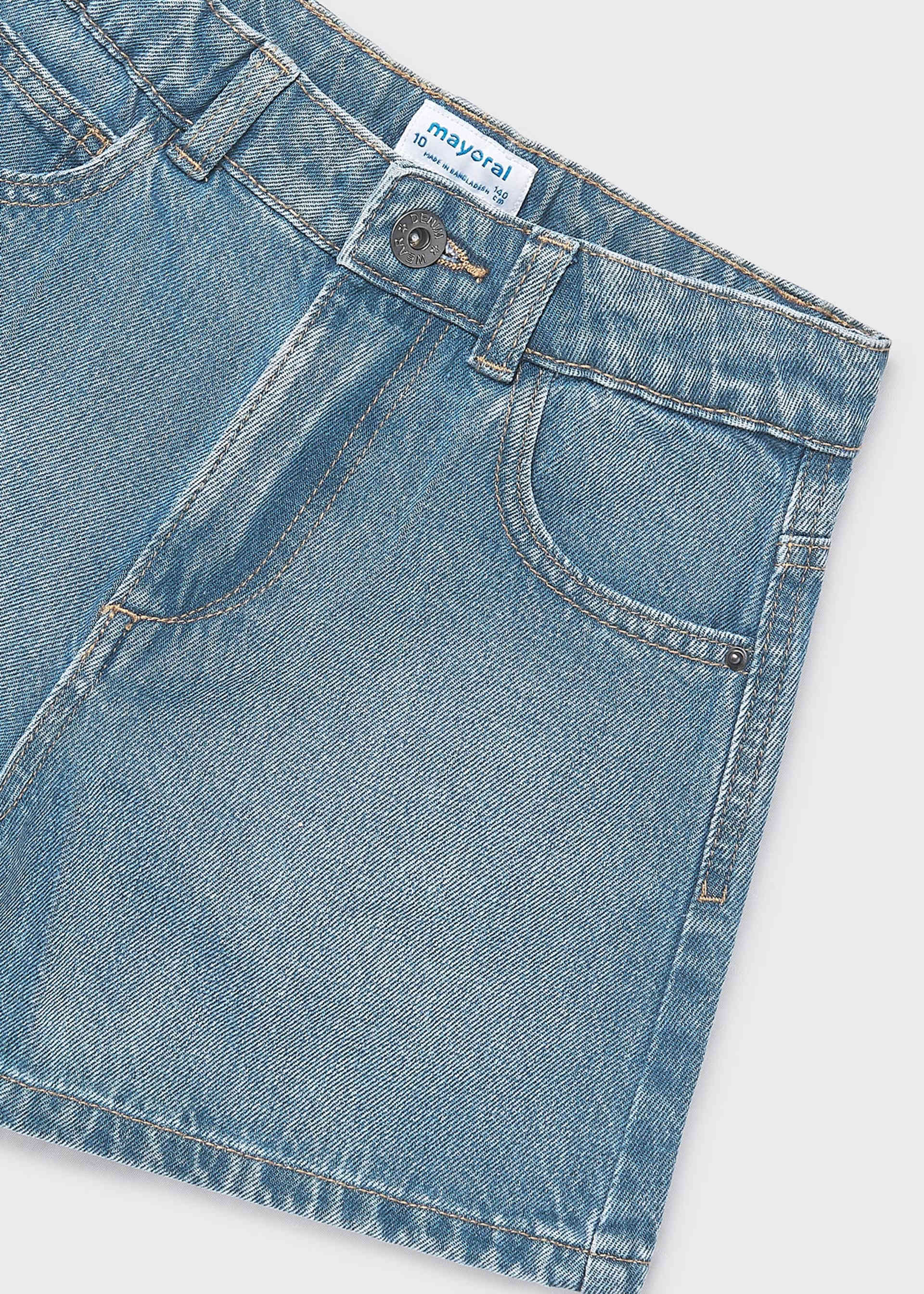 Short en jean basique