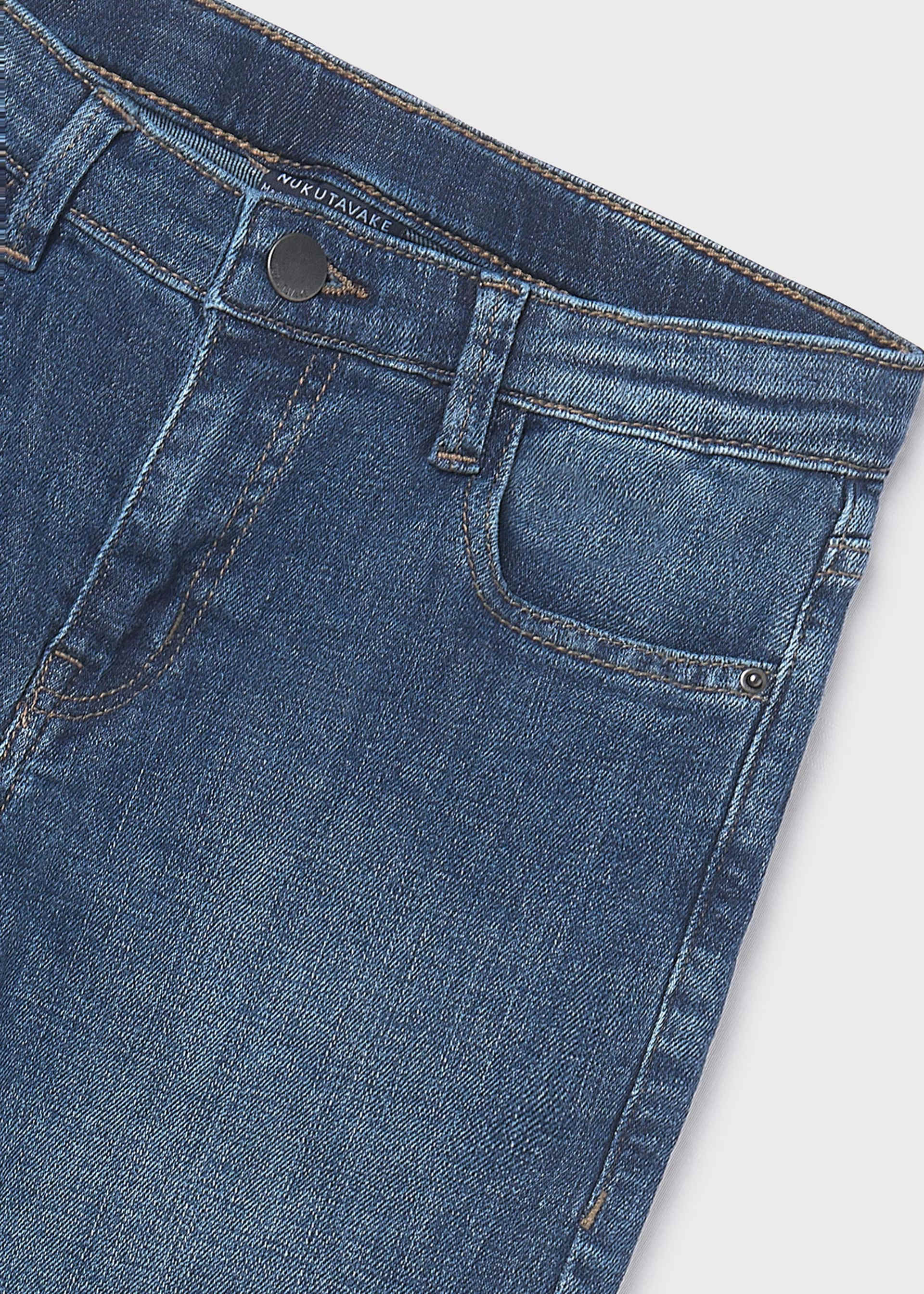 Spodnie jeansowe regular fit basic dla chłopca