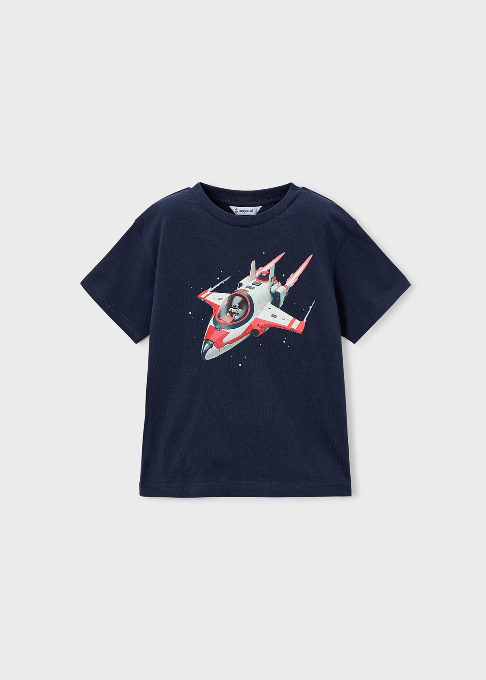 Playera nave espacial niño