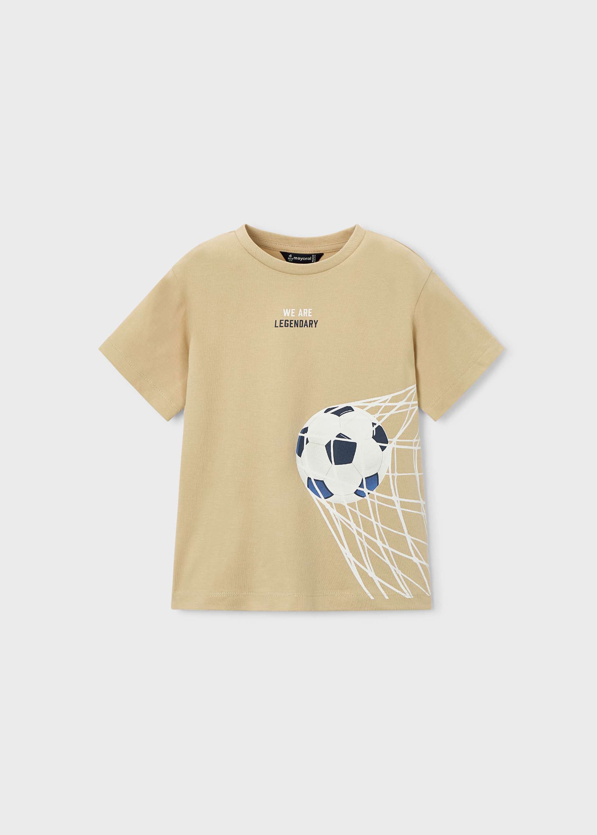 T-shirt futebol menino