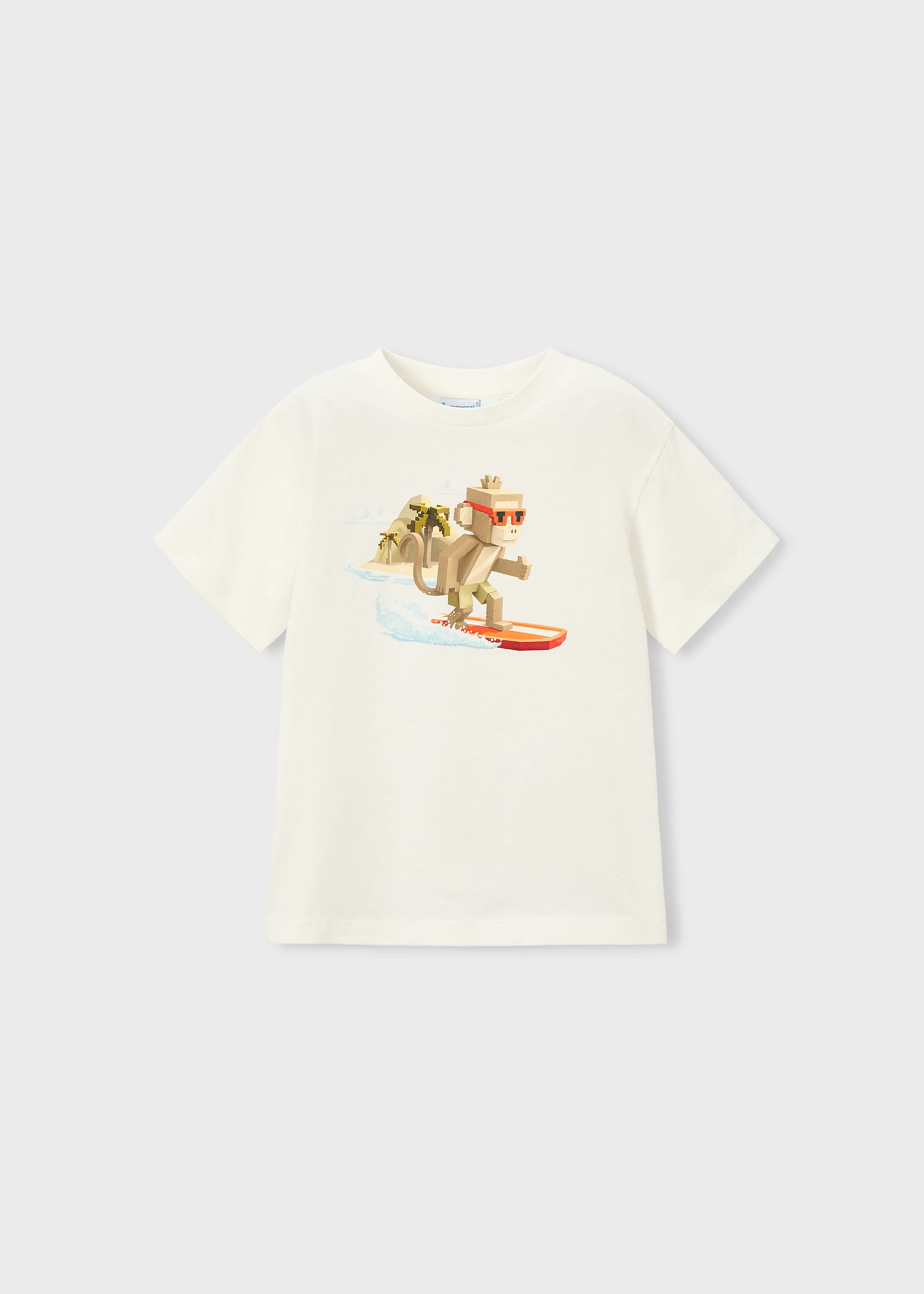 Boy Monkey Surf Graphic T-shirt