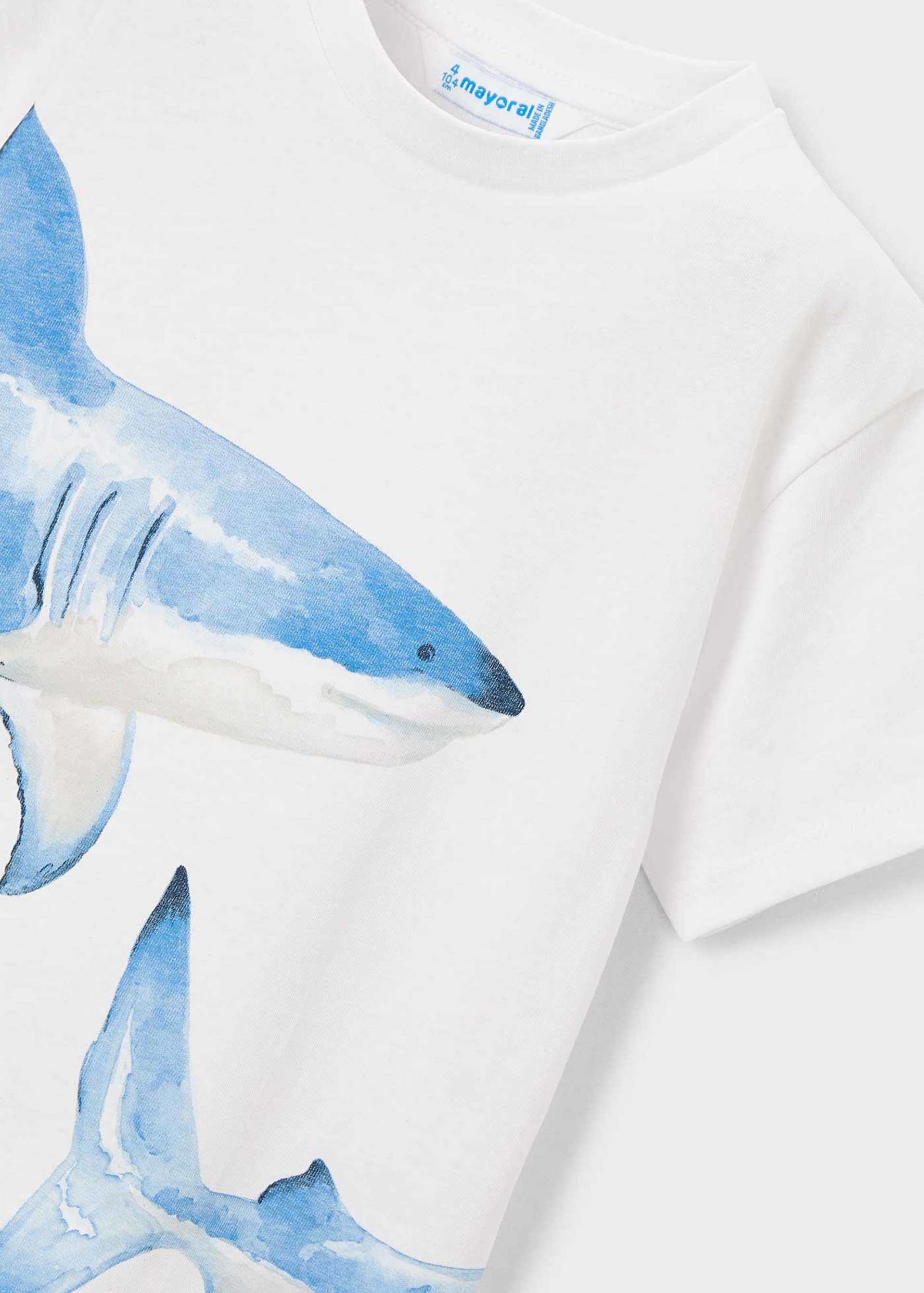 Boy Shark Graphic T-shirt