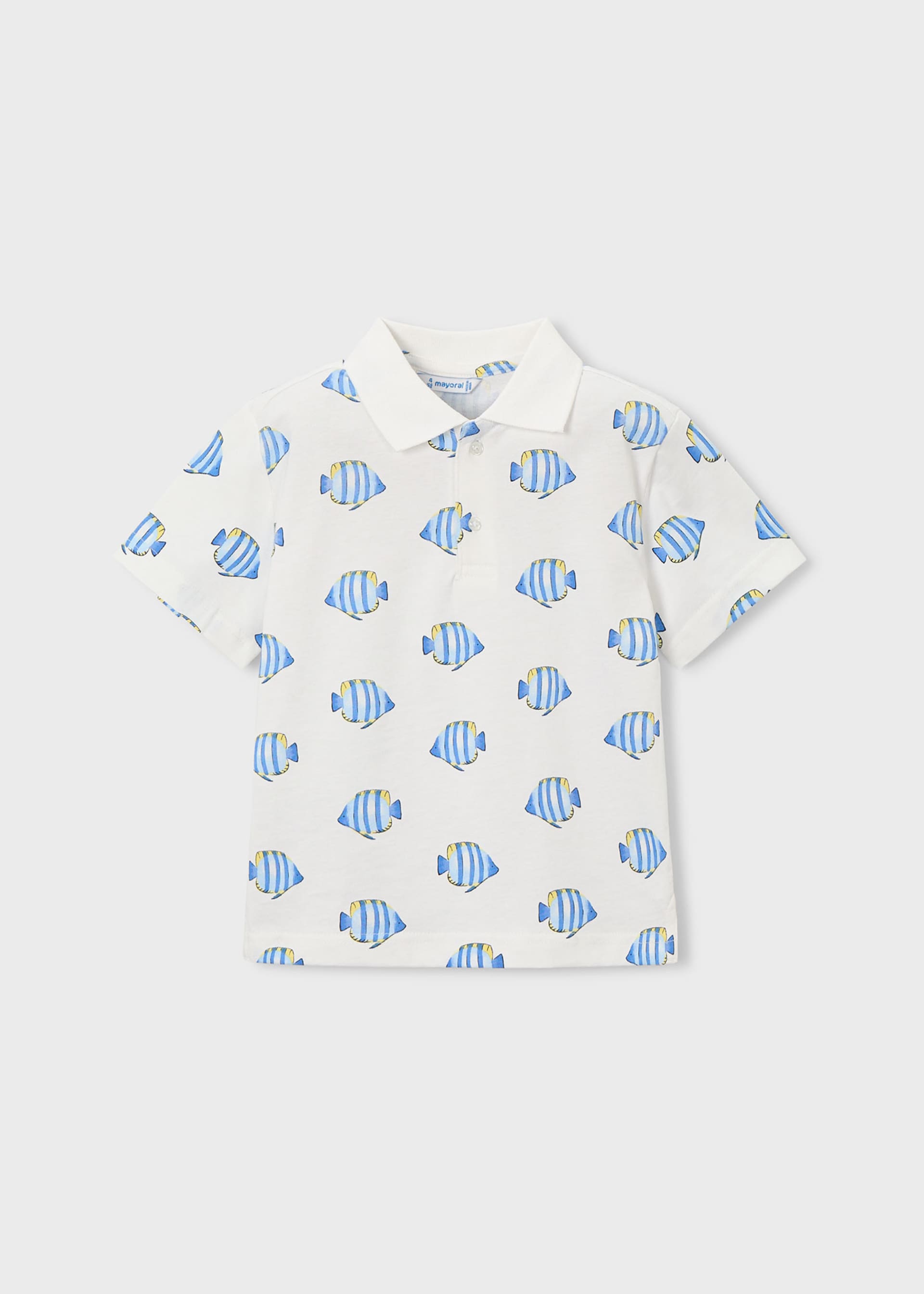 Printed polo shirt for Boy