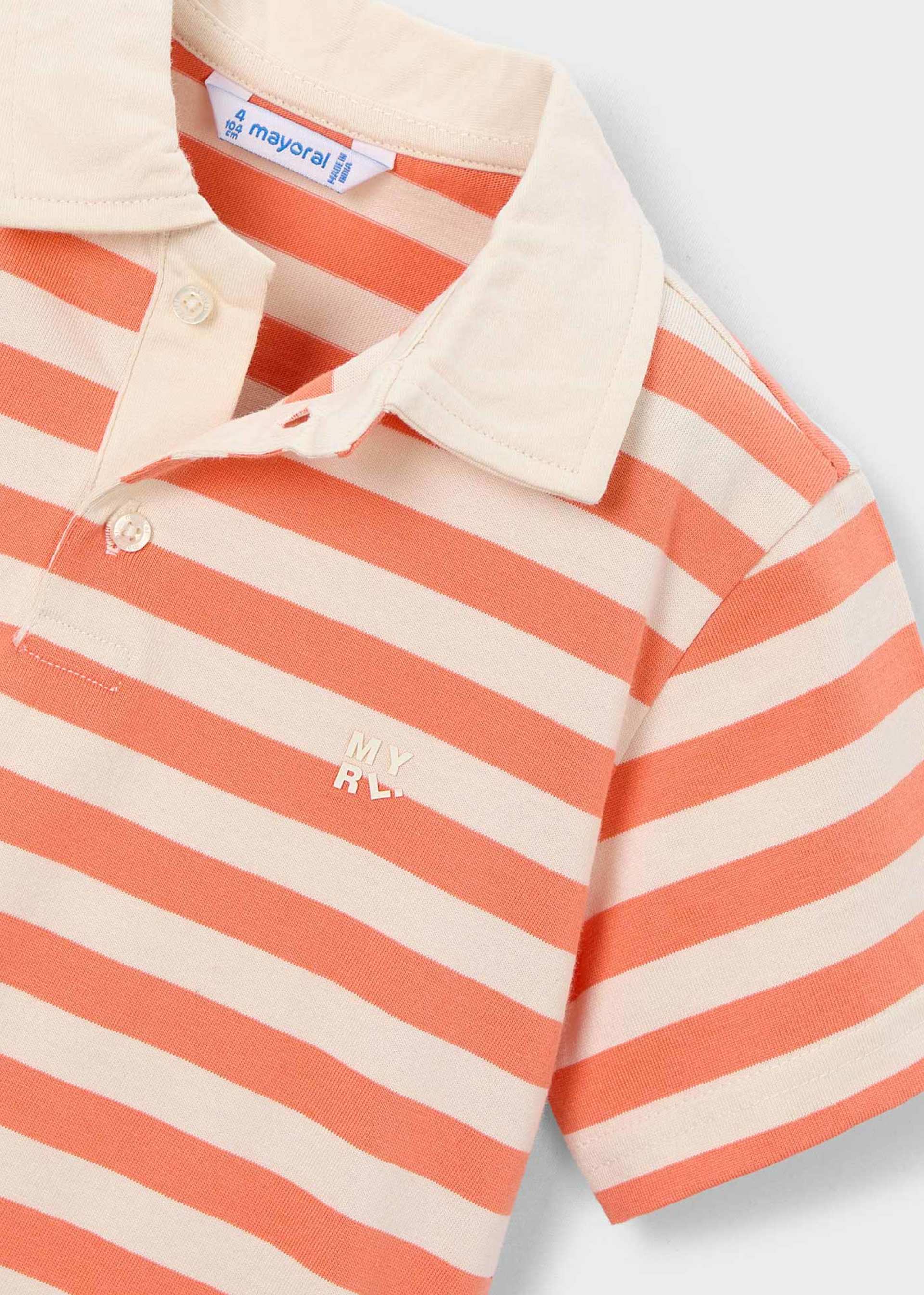 Boy Striped Polo Shirt