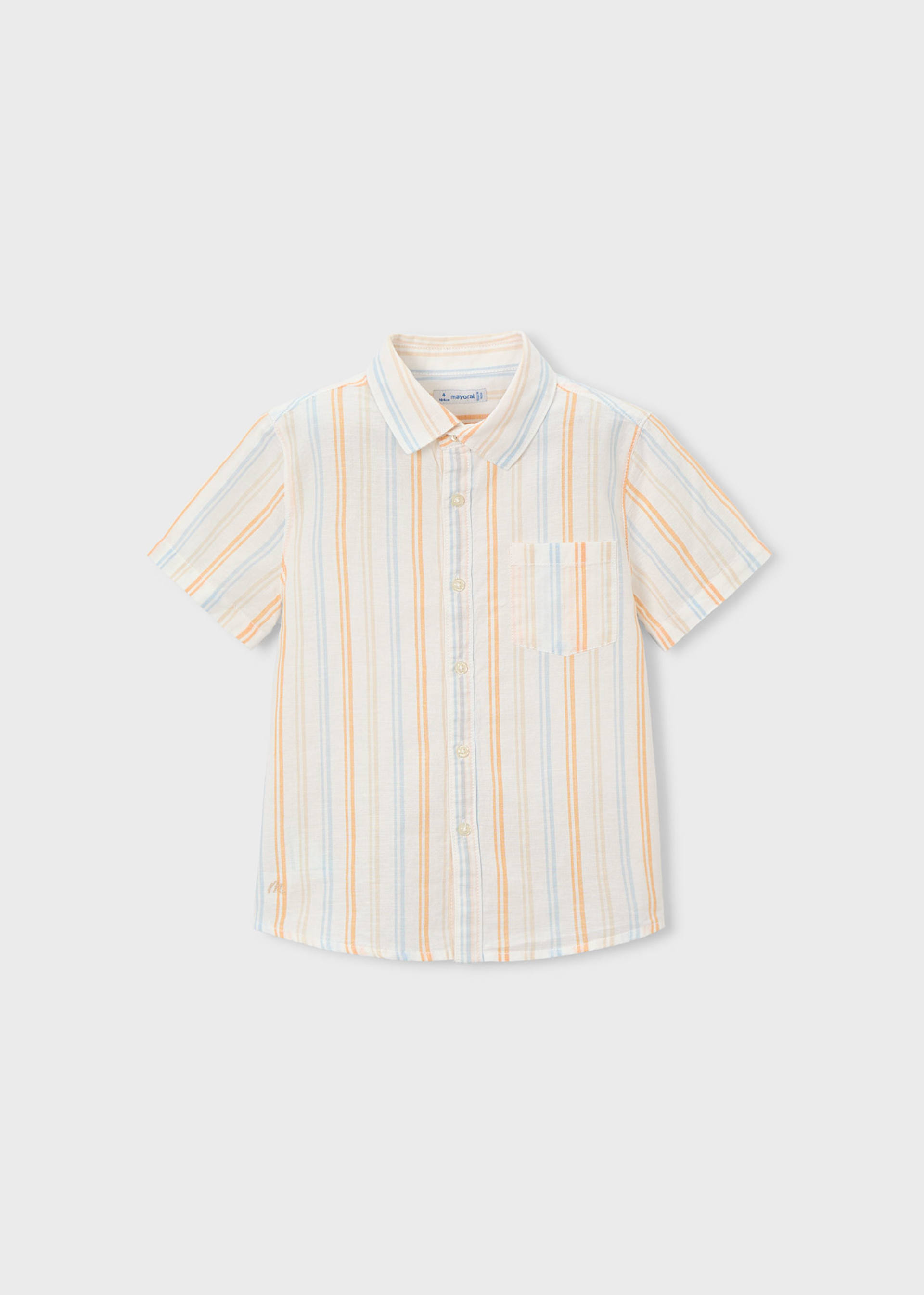 Camisa com linho menino