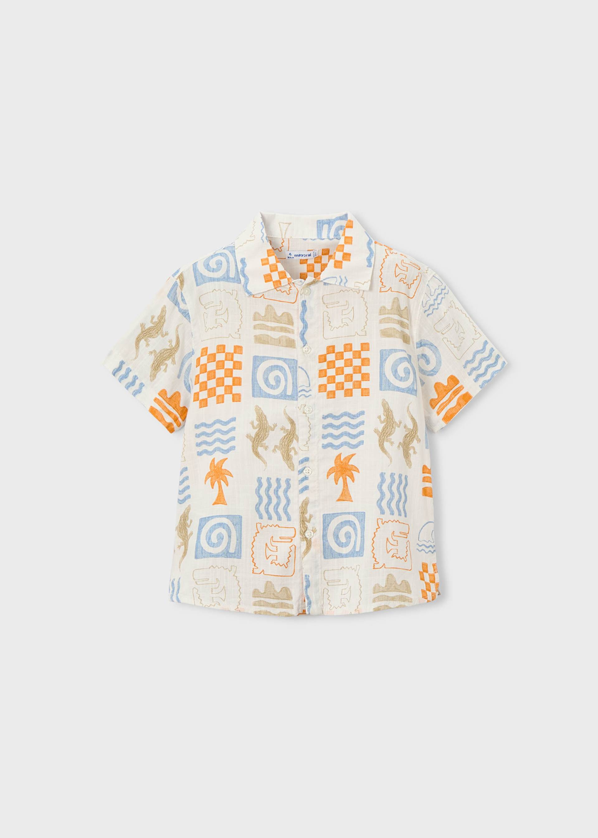 Camisa estampada niño