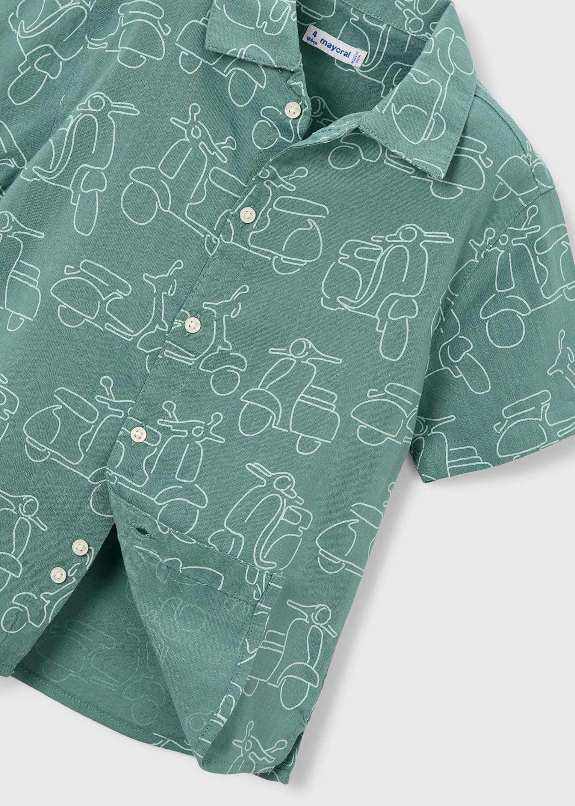 Camisa estampada niño