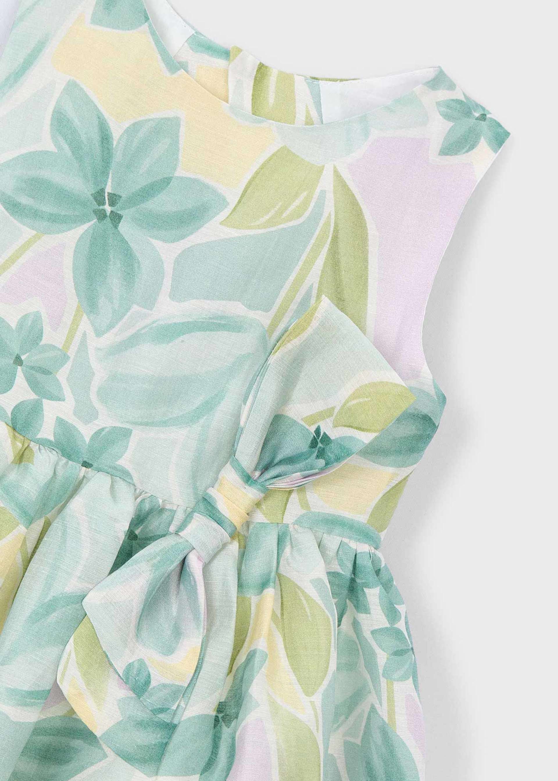 Vestido cerimónia flores menina