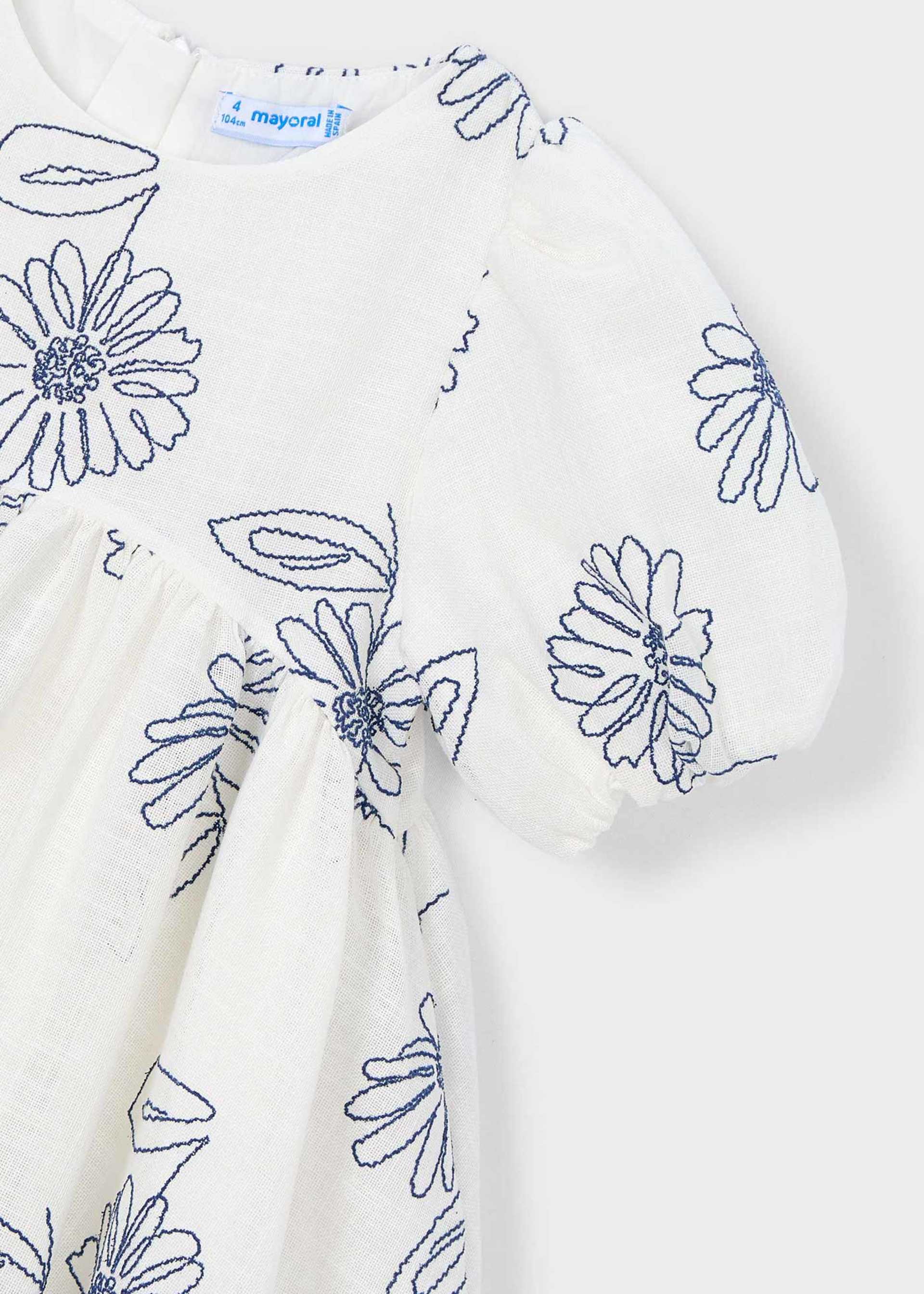 Girl Puff Sleeve Dress