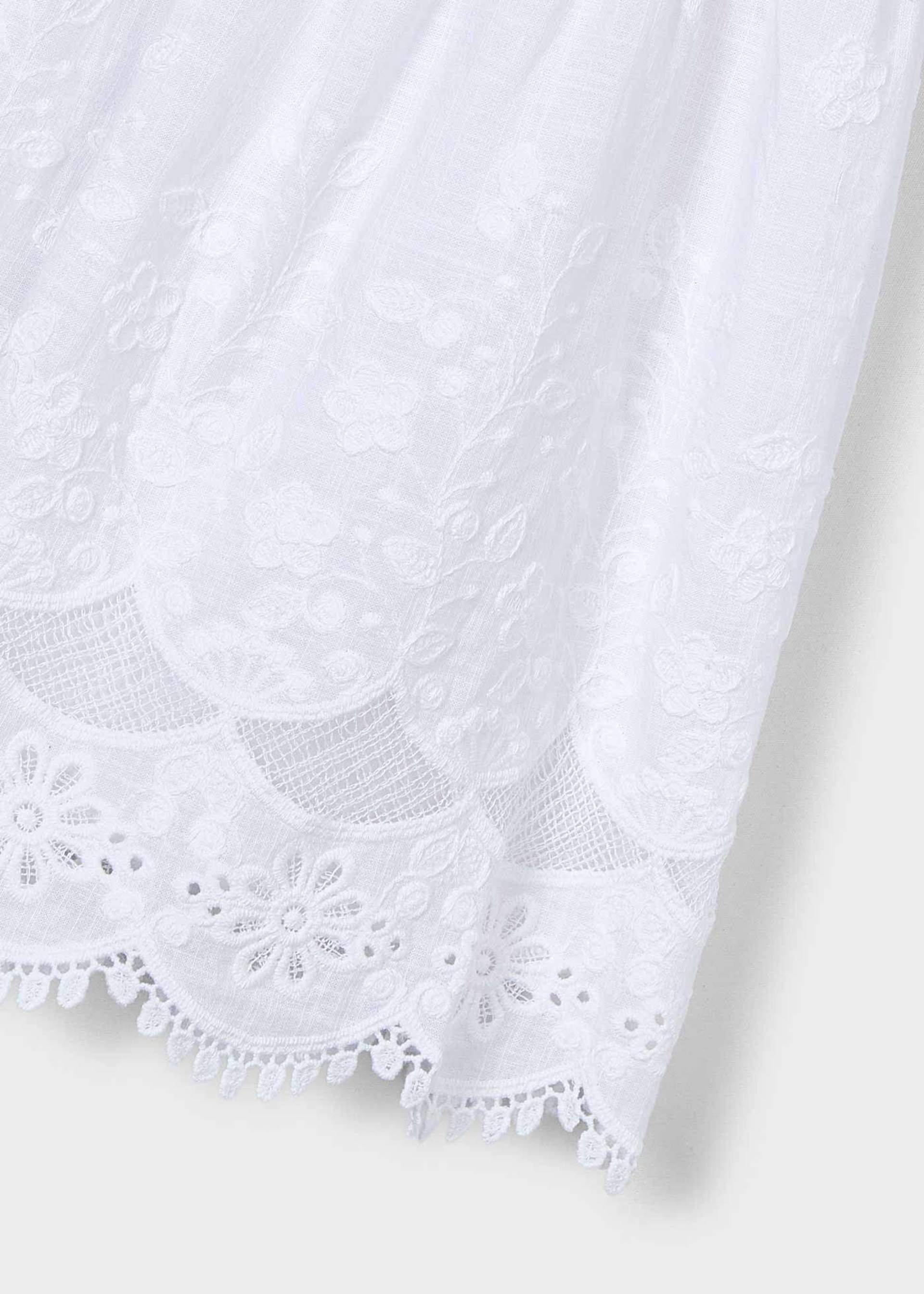 Vestito cerimonia ricamato bambina