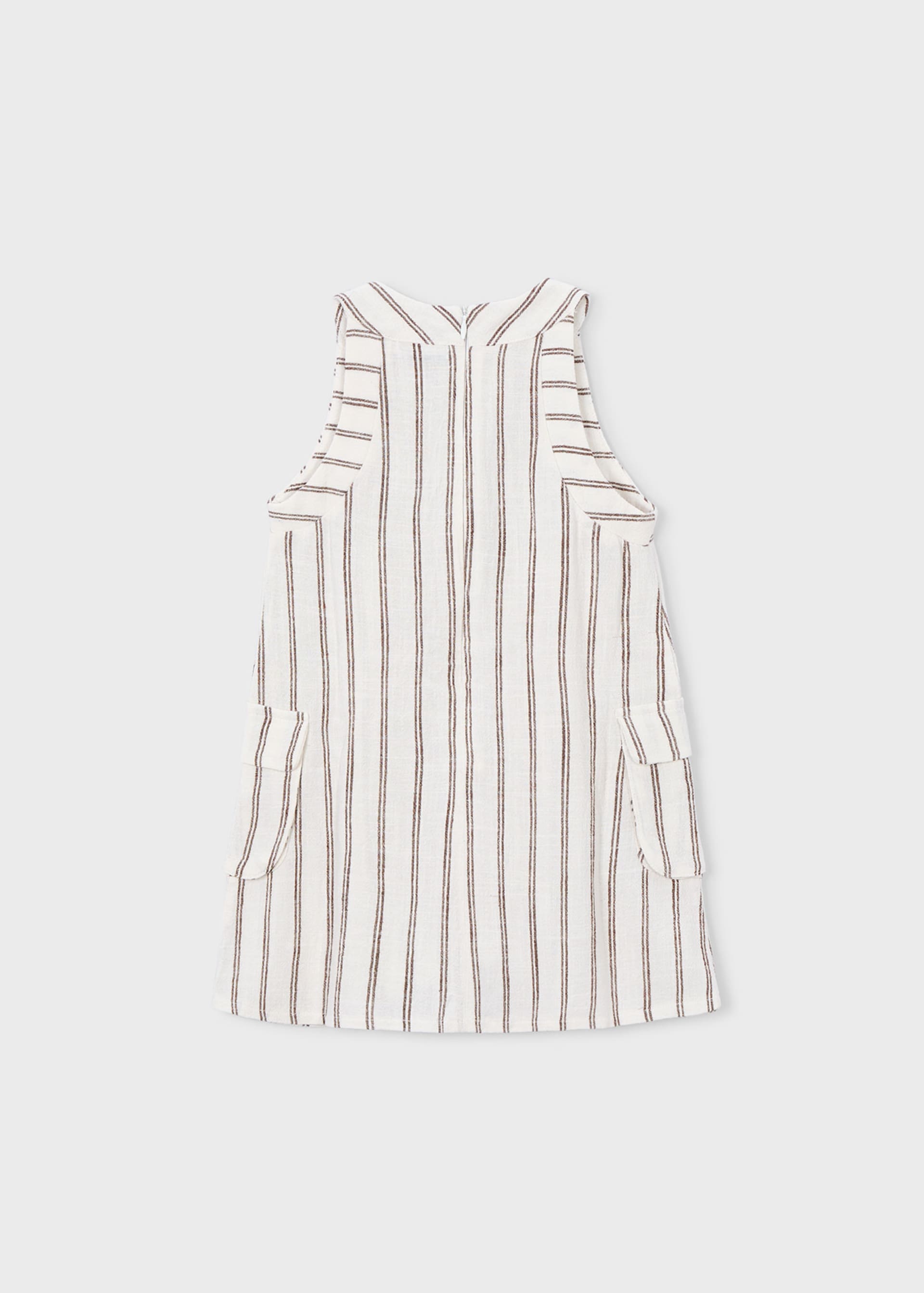Vestito righe bambina