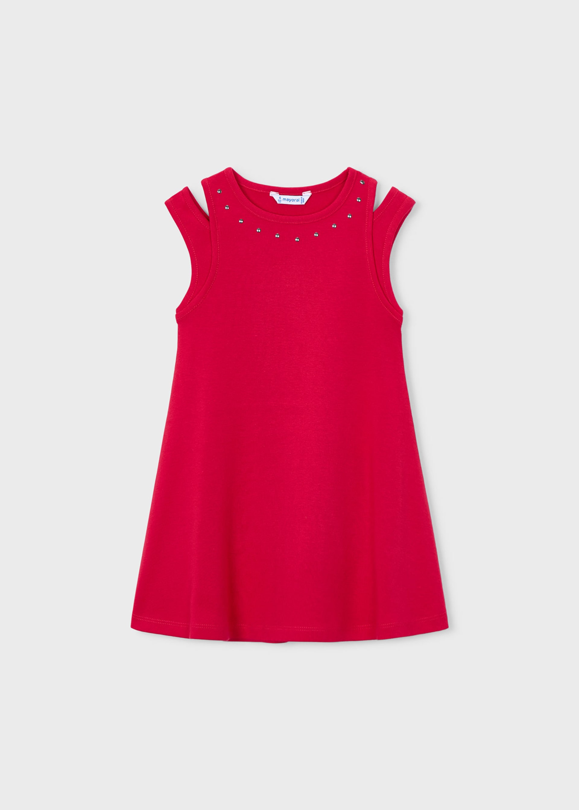 Rochie cu decupaje cu fetita