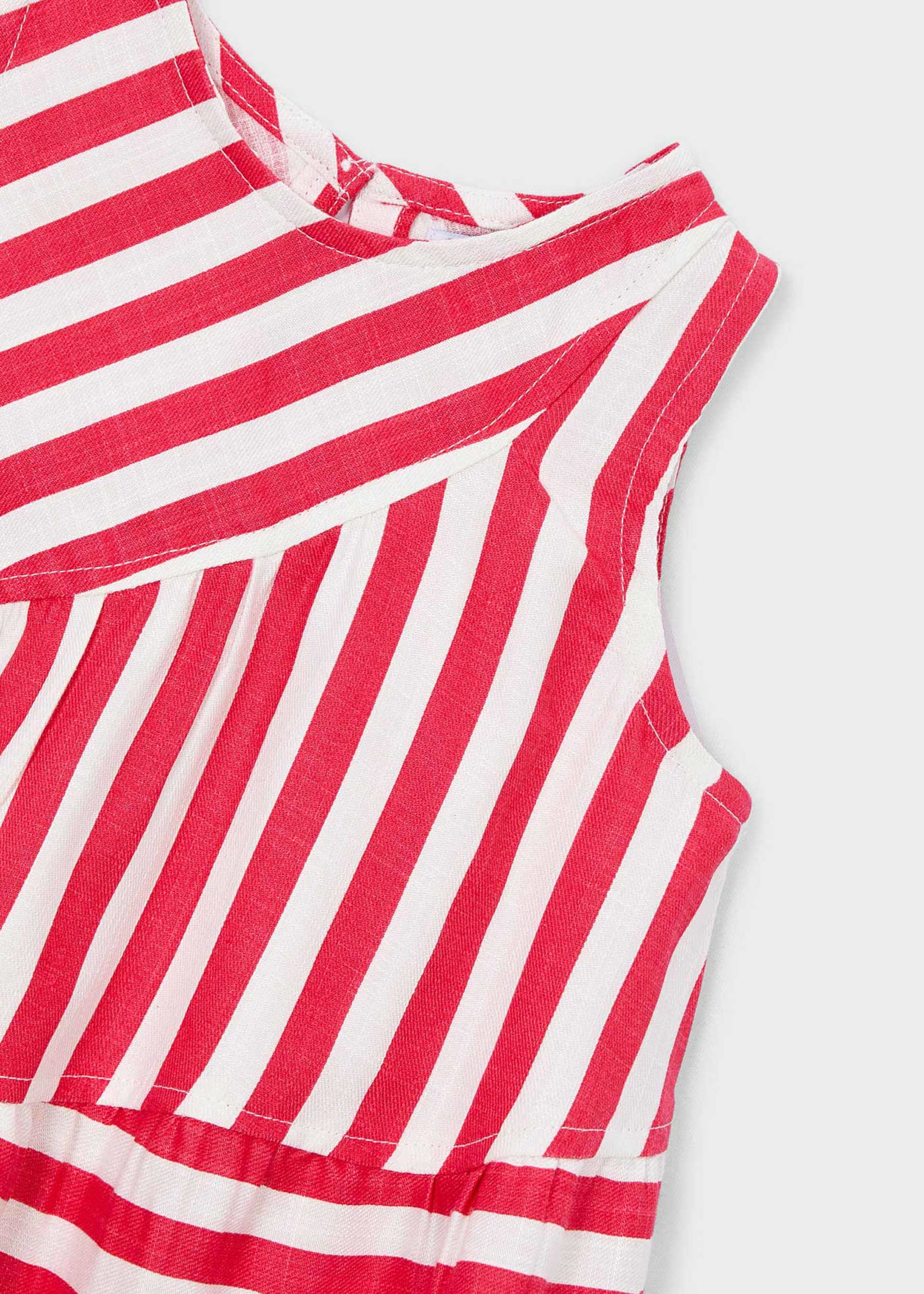 Vestito righe bambina