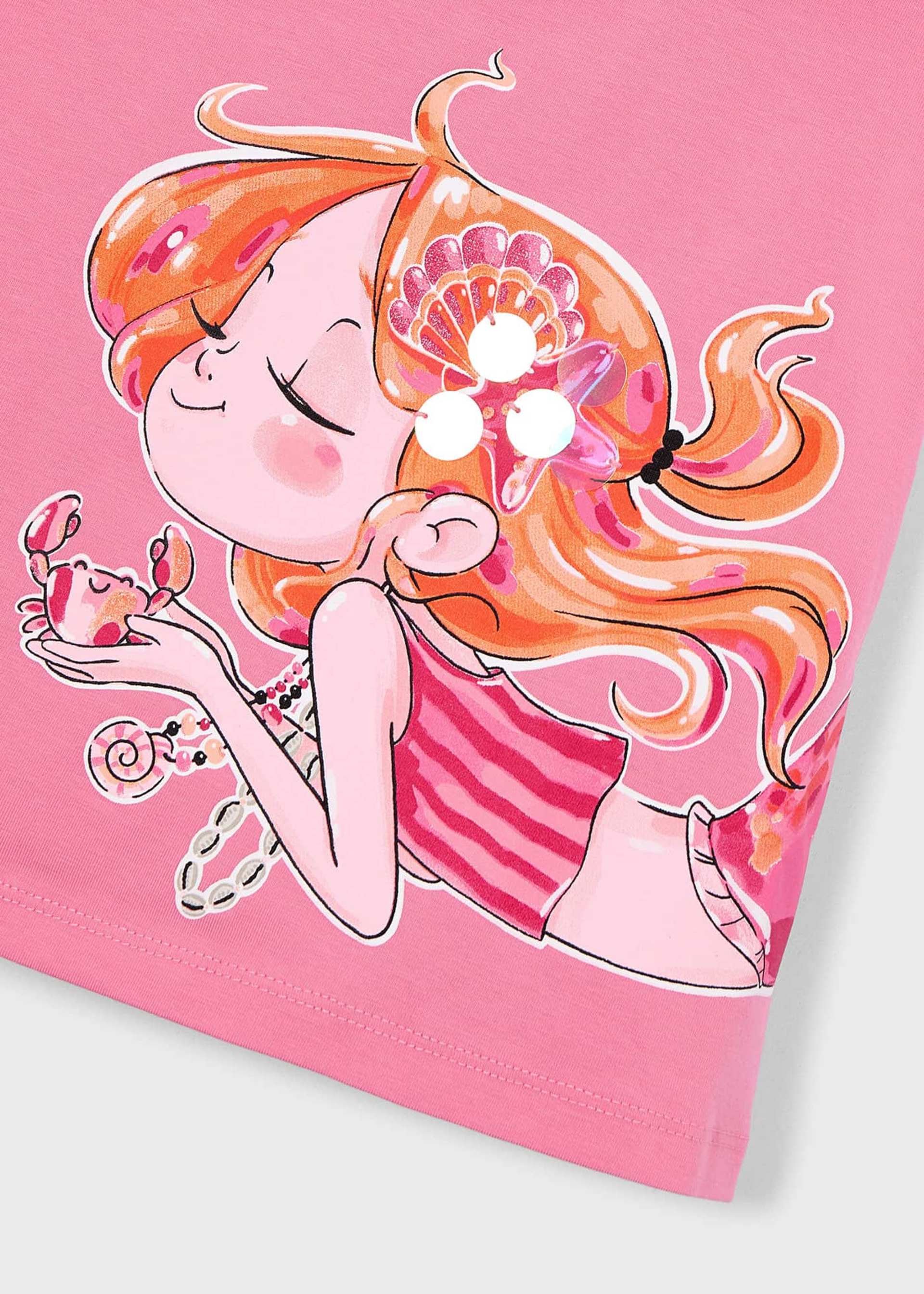 Kleid mit Rüschendetail Mädchen