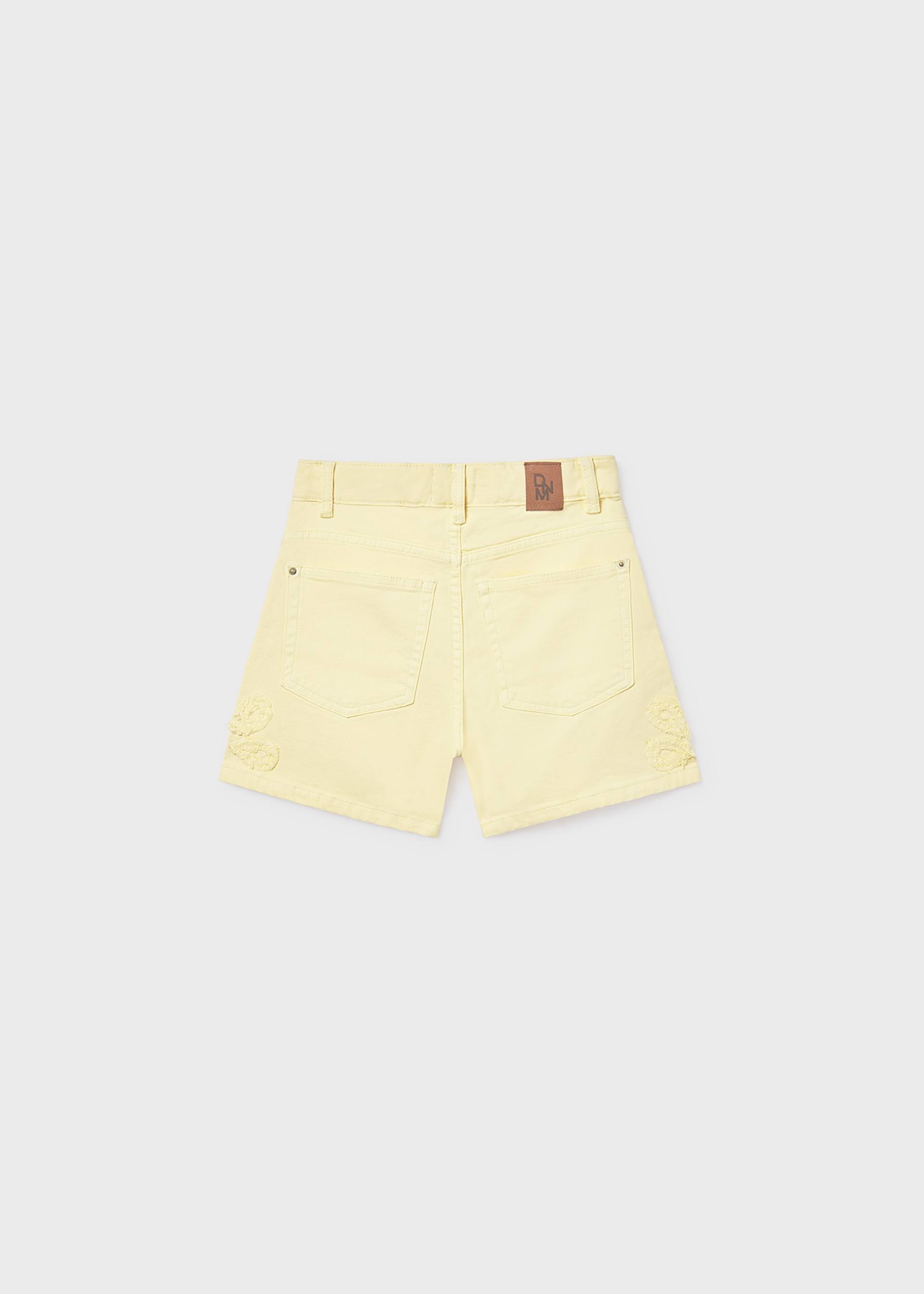 Pantaloncino twill ragazza