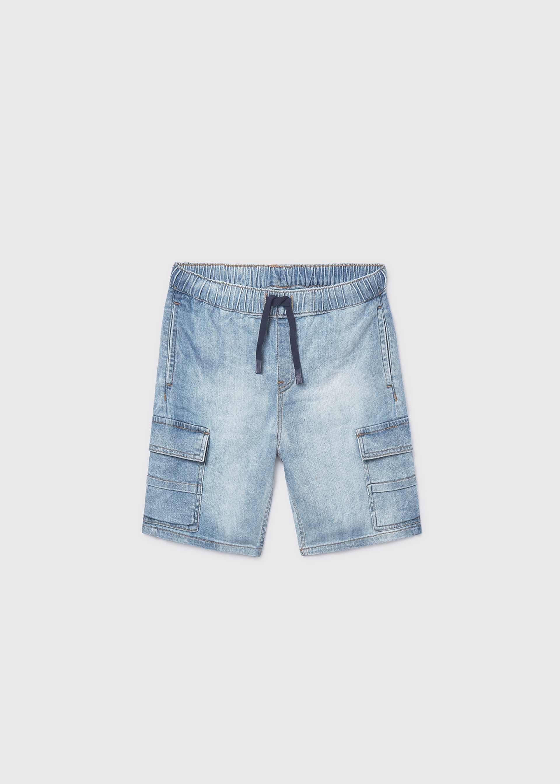 Cargo Jeans-Bermudas Teenager Jungen