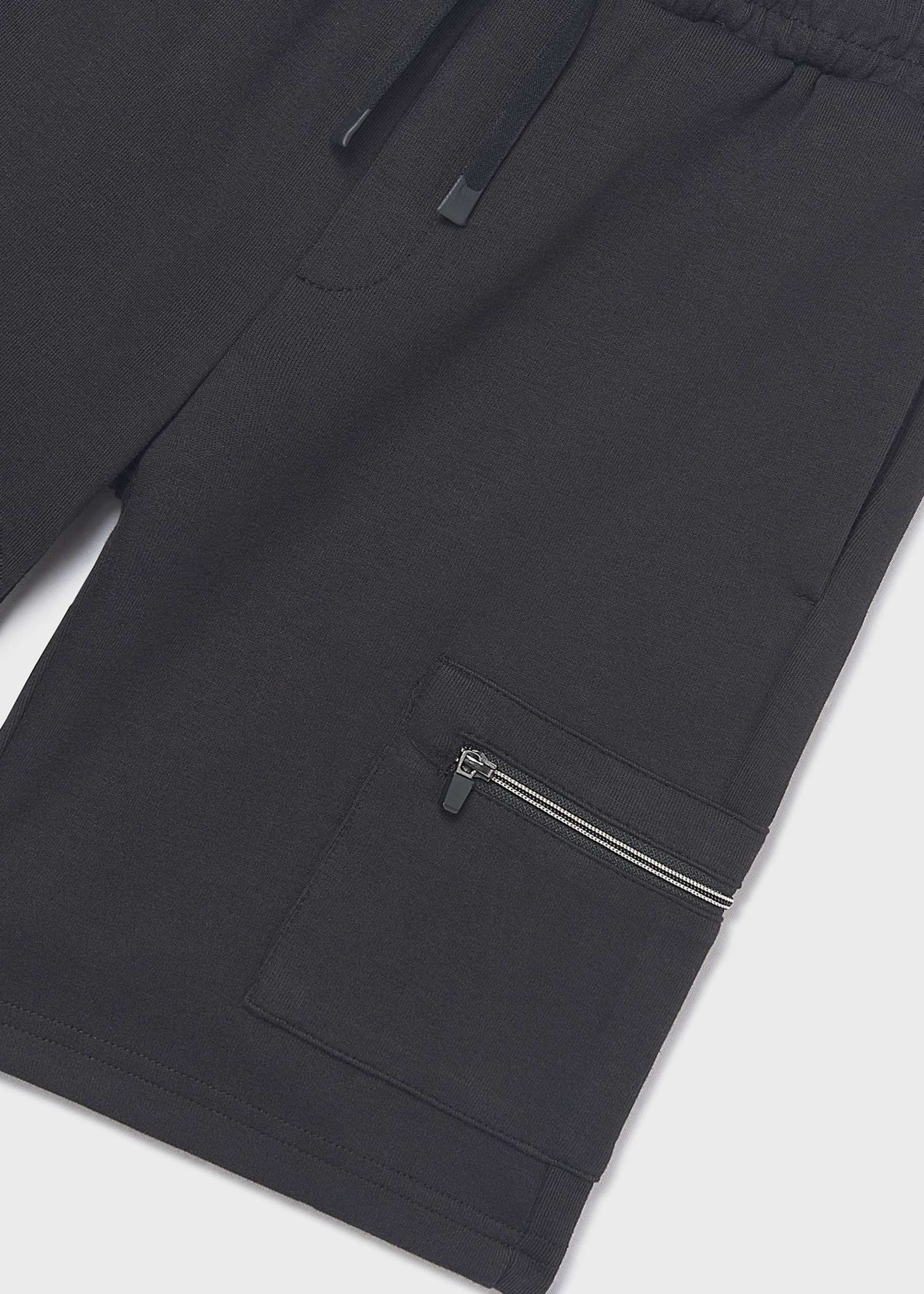 Boys' Bermuda shorts with zippers