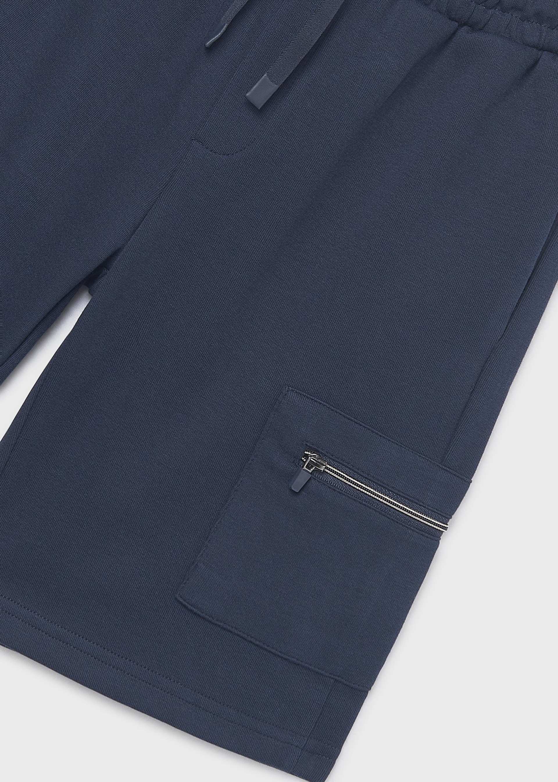 Boys' Bermuda shorts with zippers